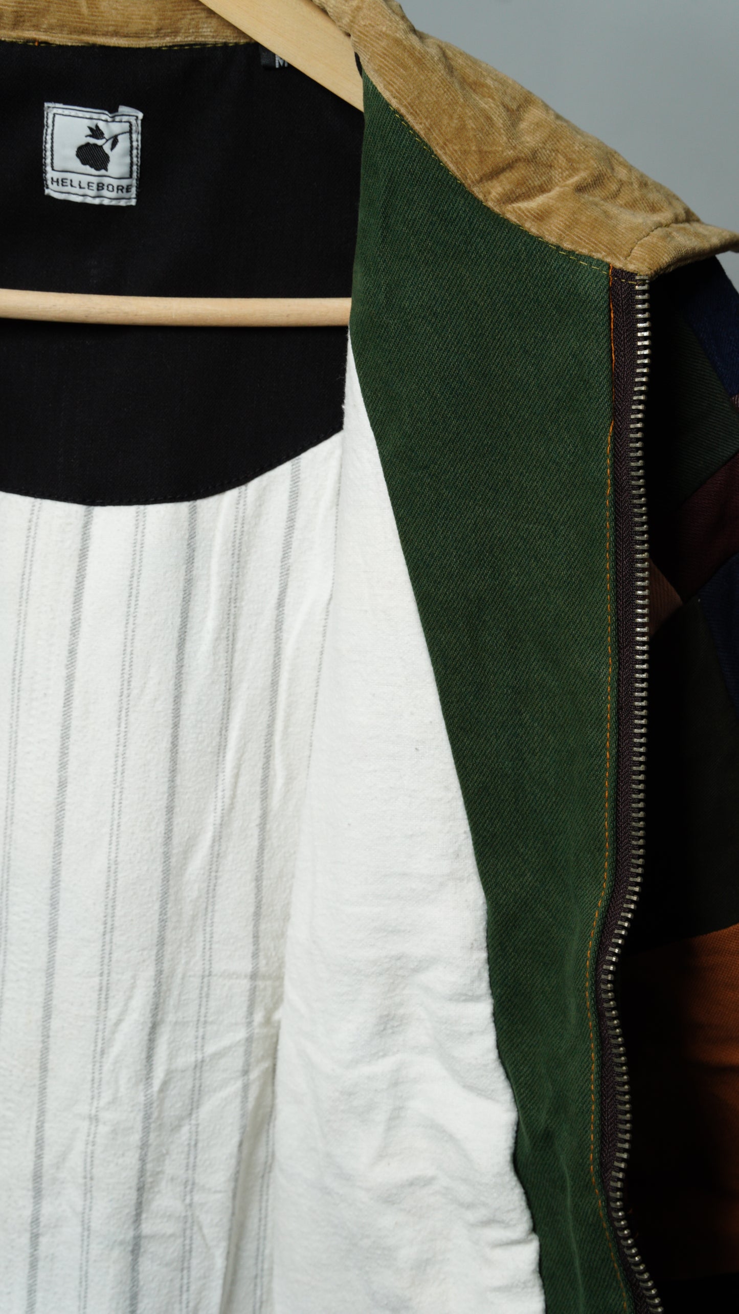 Upcycled Patchwork Jacket Size M