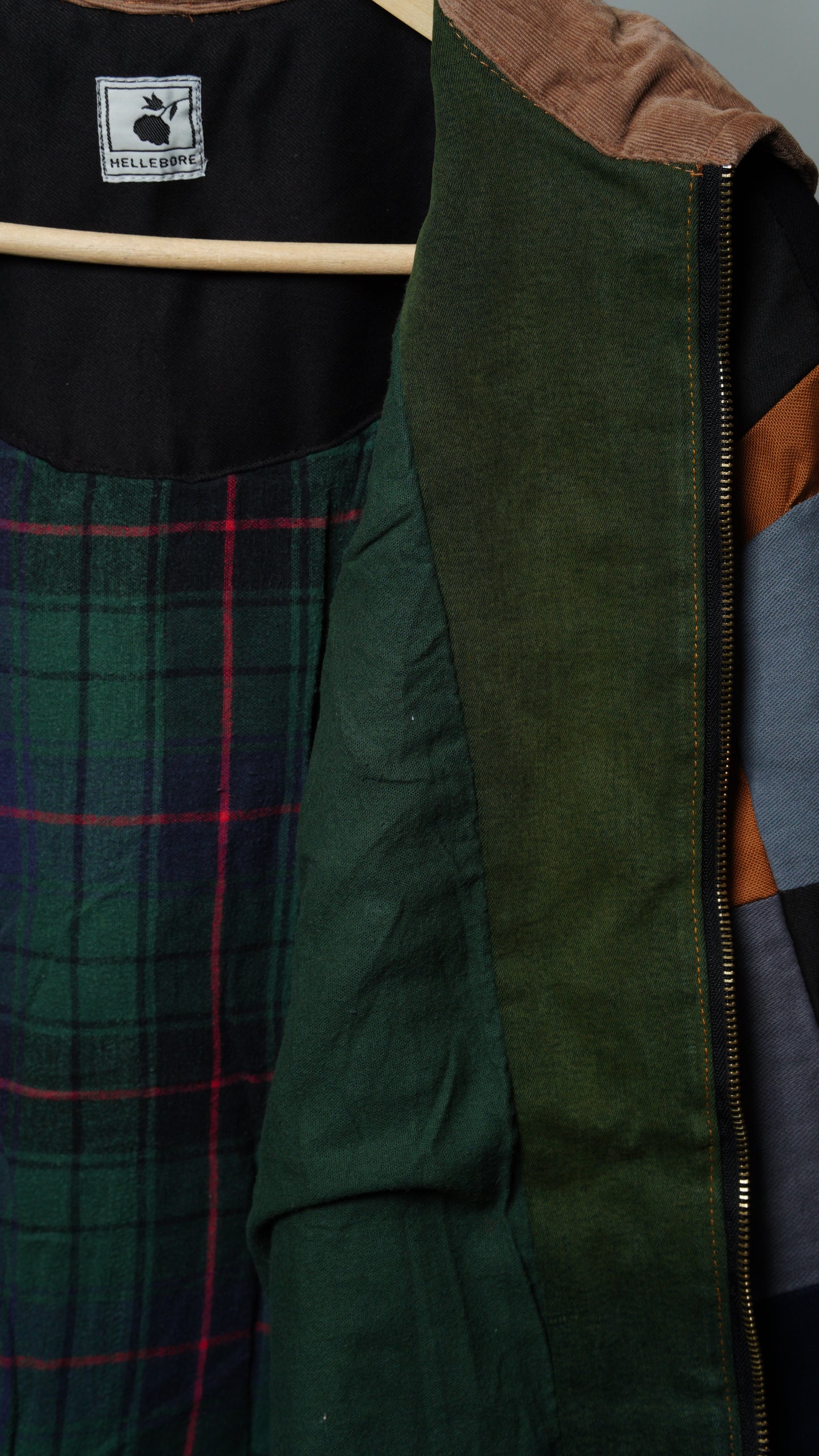 Upcycled Patchwork Jacket Size L