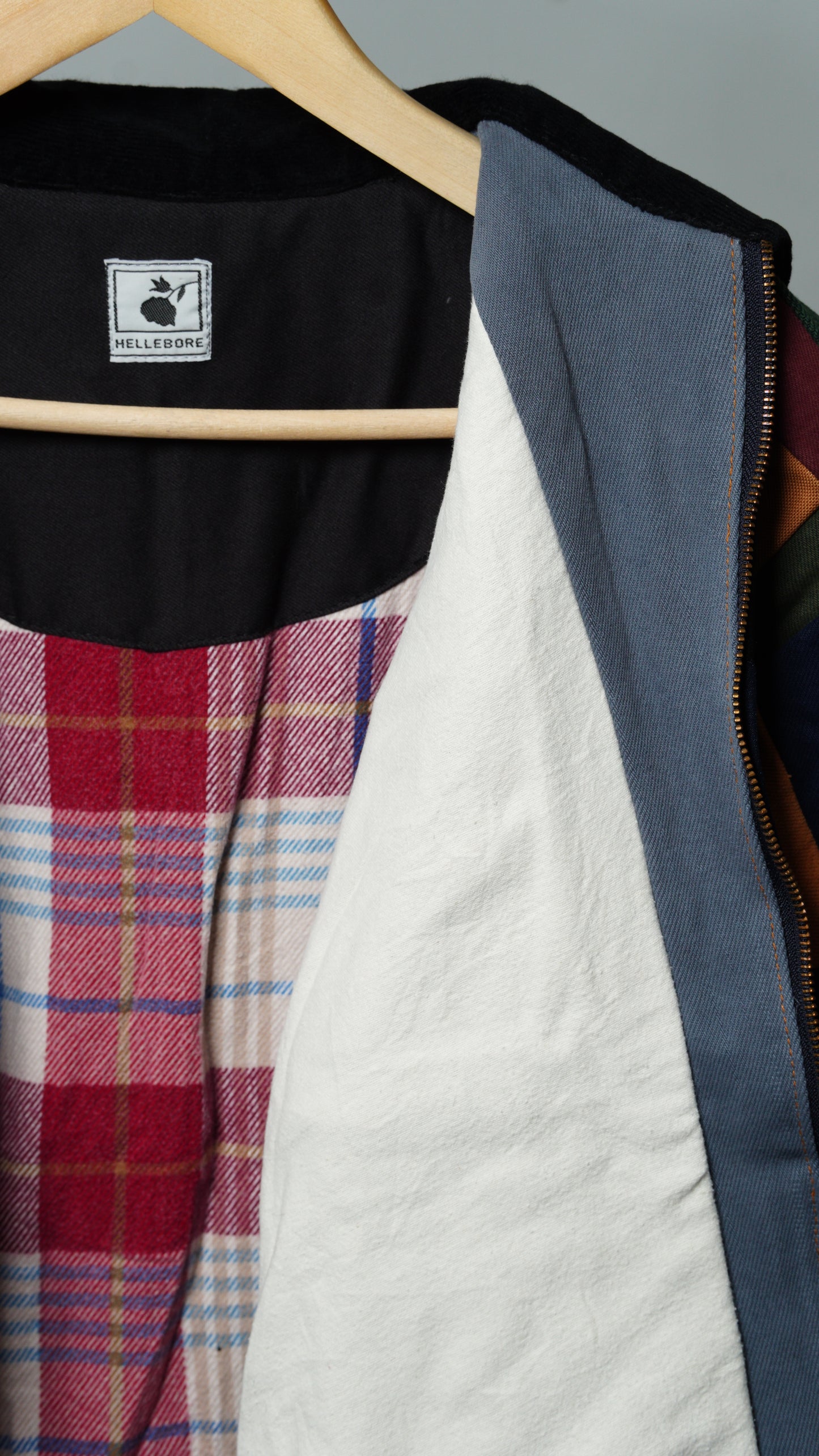 Upcycled Patchwork Jacket Size S