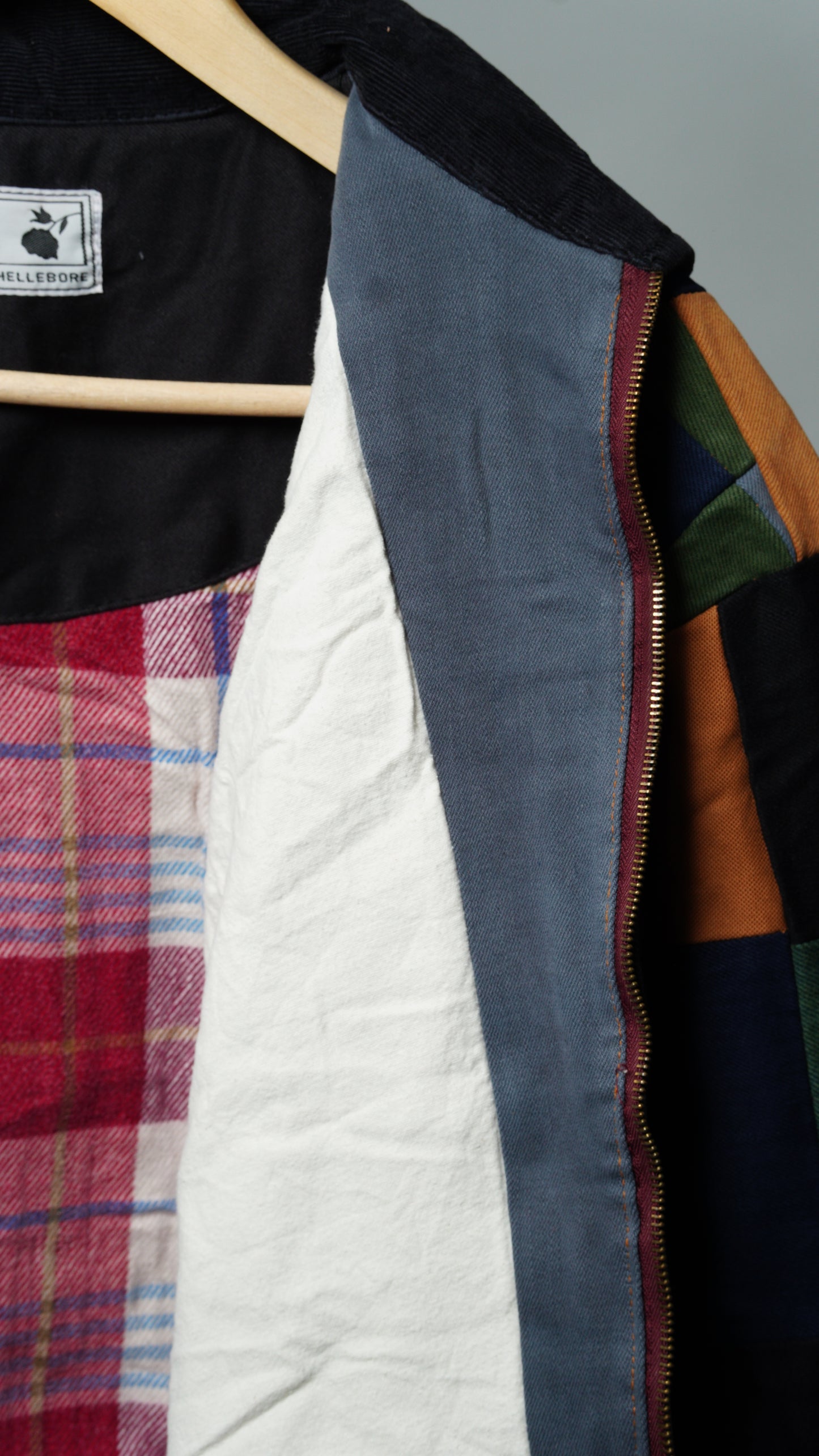 Upcycled Patchwork Jacket Size S