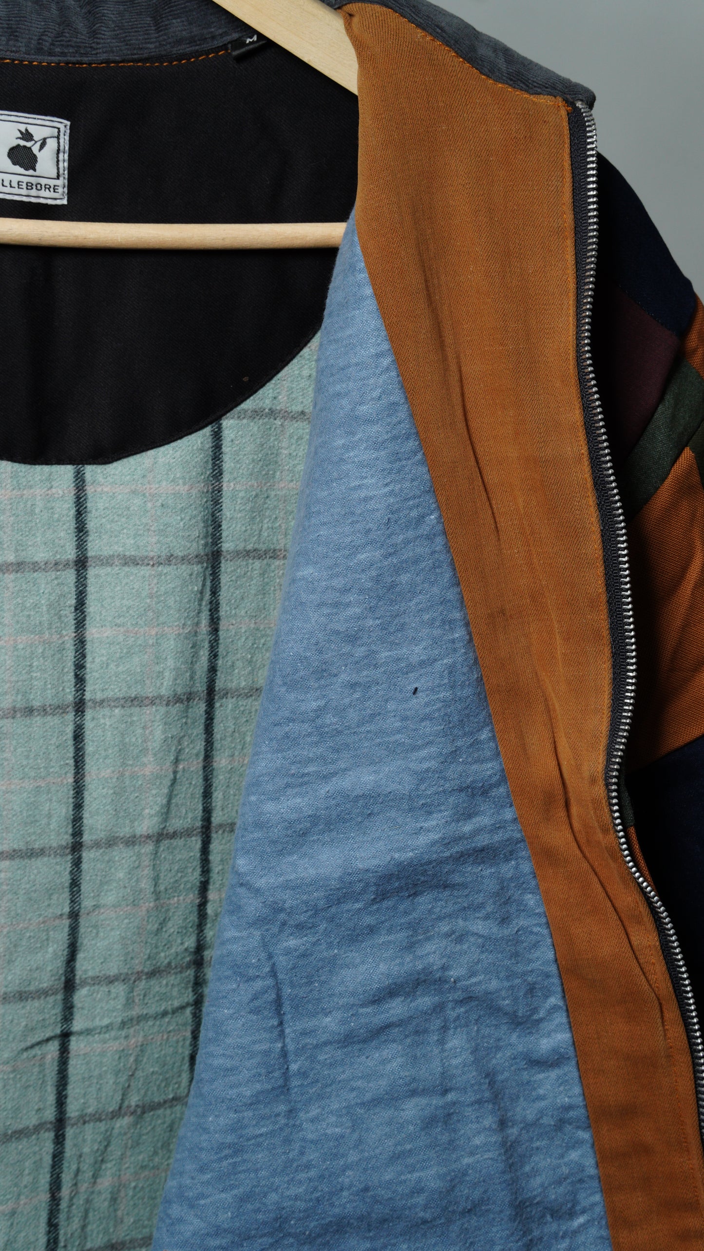 Upcycled Patchwork Jacket Size M