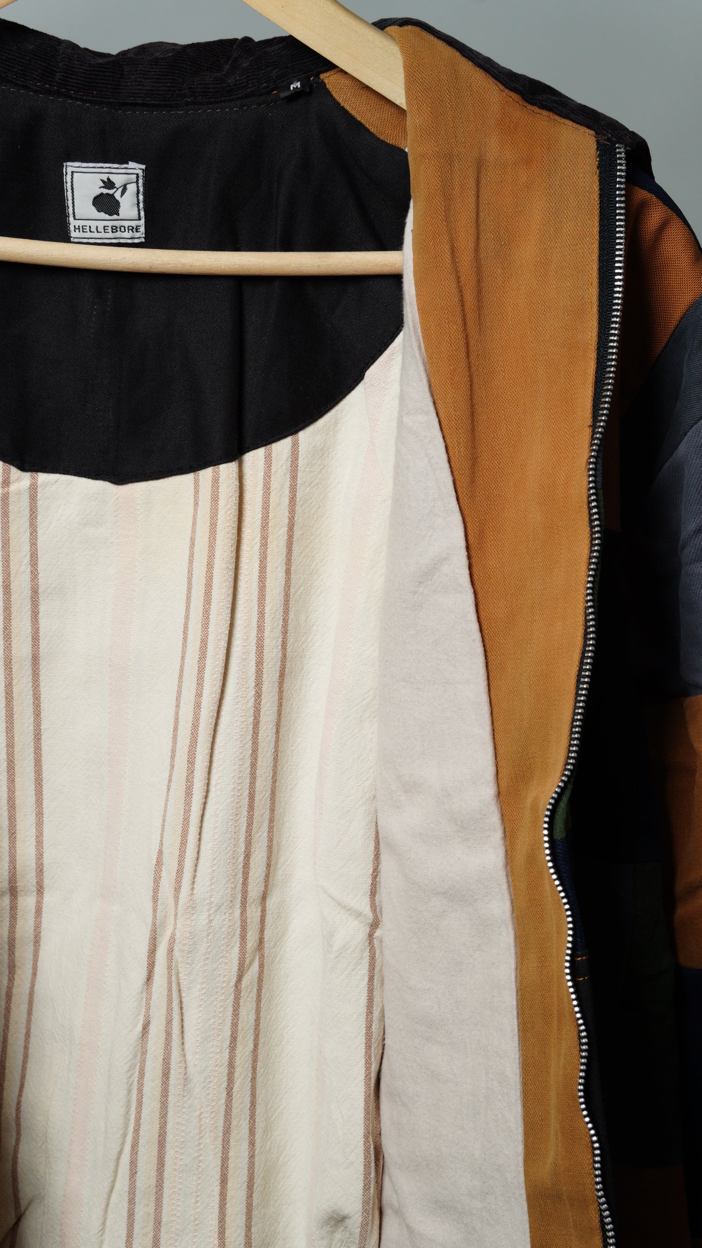 Upcycled Patchwork Jacket Size M