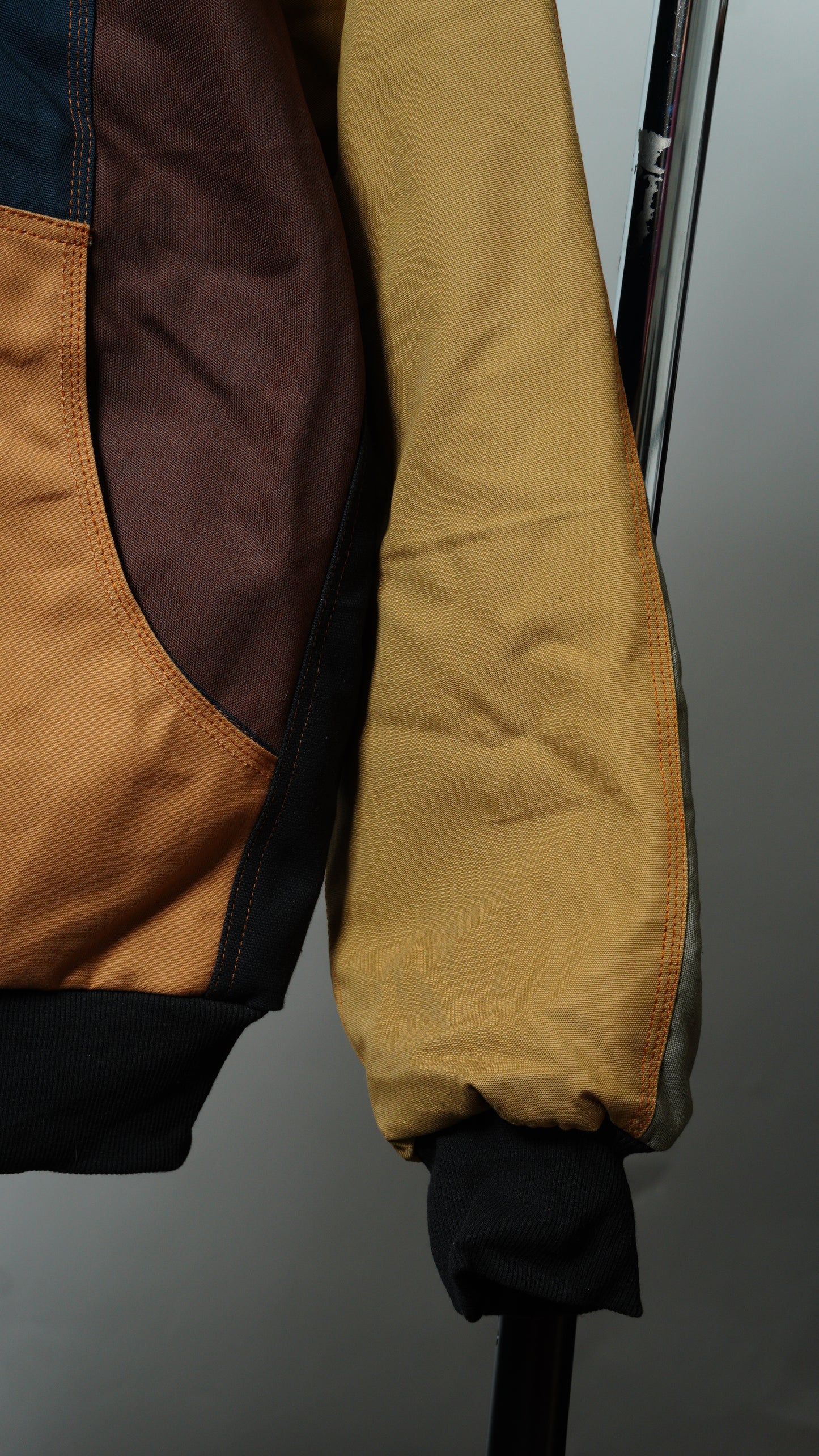 Workwear Colorblock Hooded Jacket Size 2XL