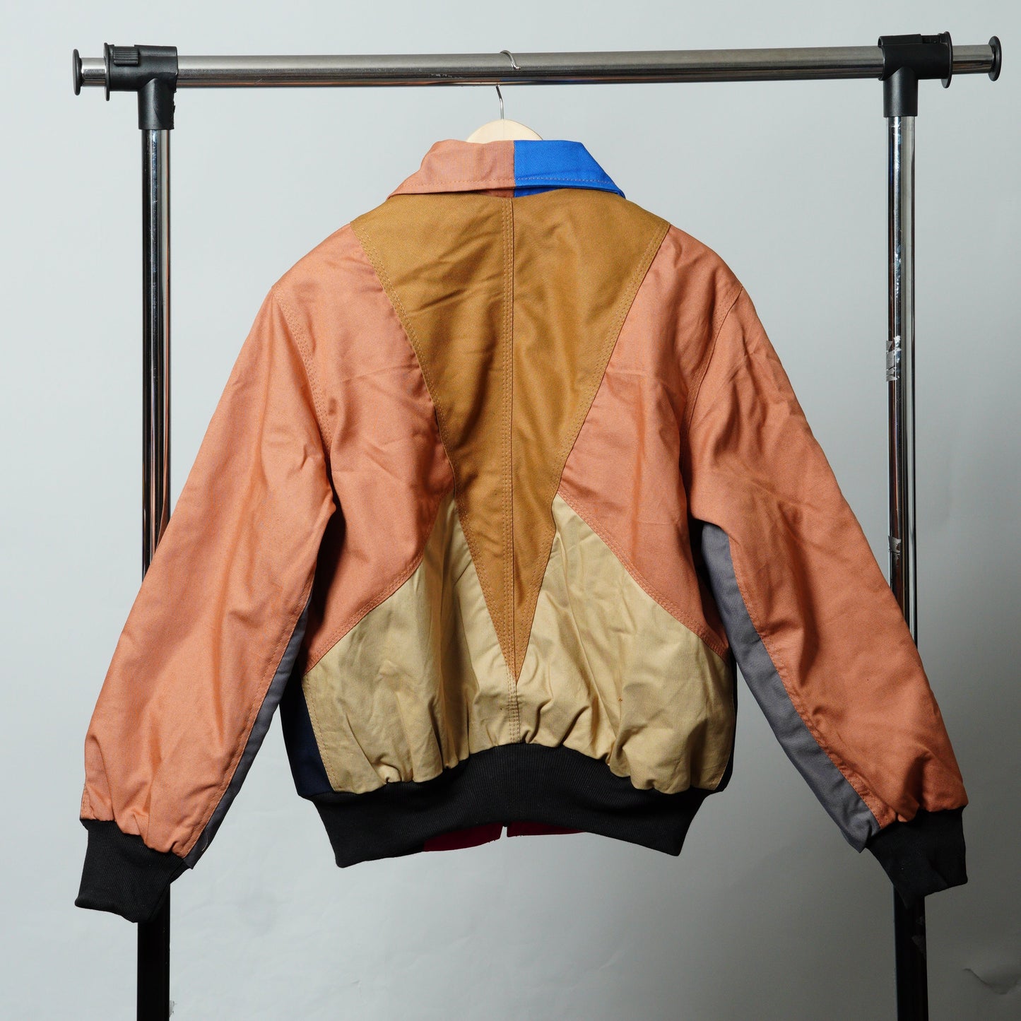 Workwear Colorblock Geometric Jacket Size S
