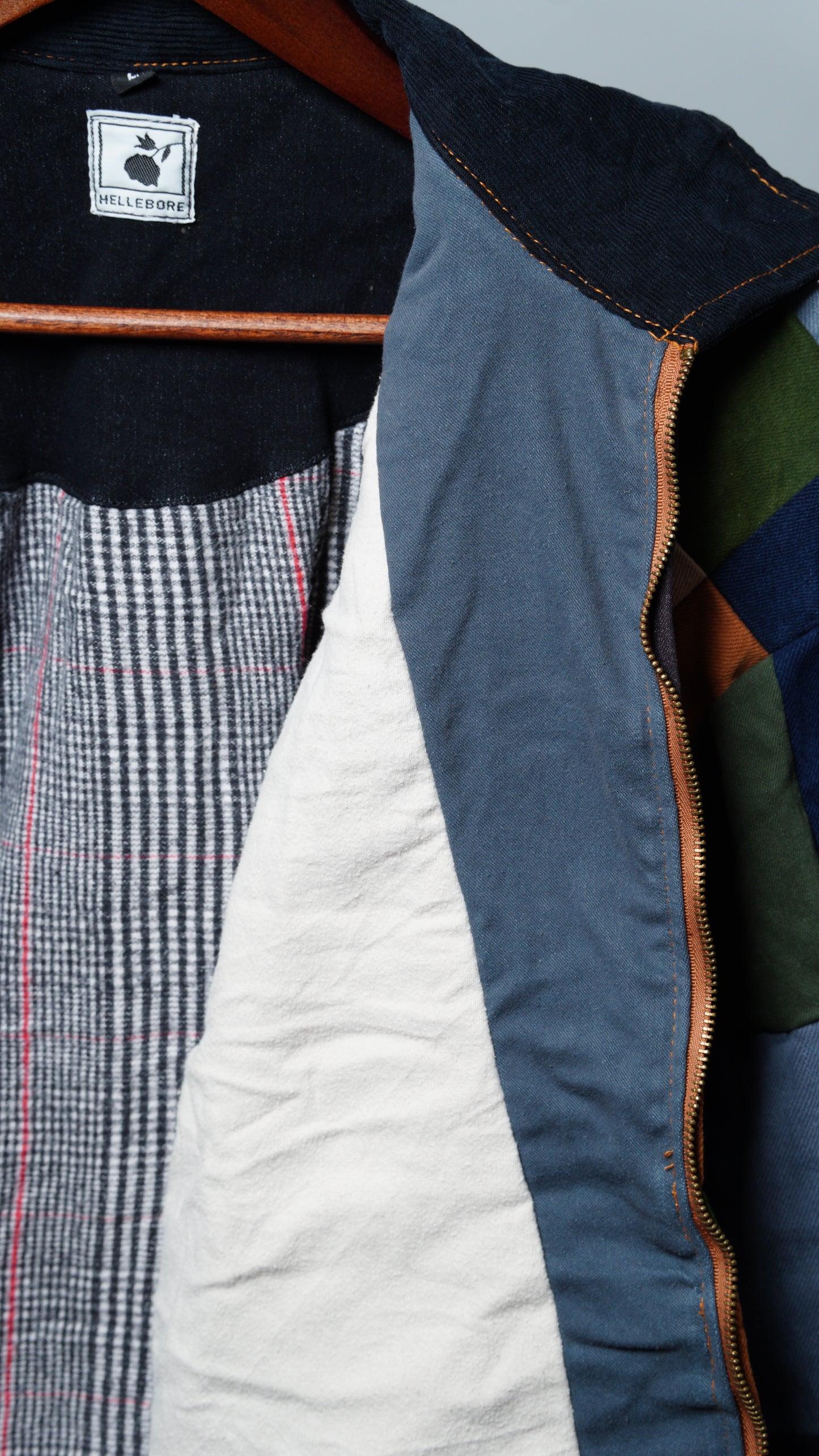 Upcycled Patchwork Jacket Size L