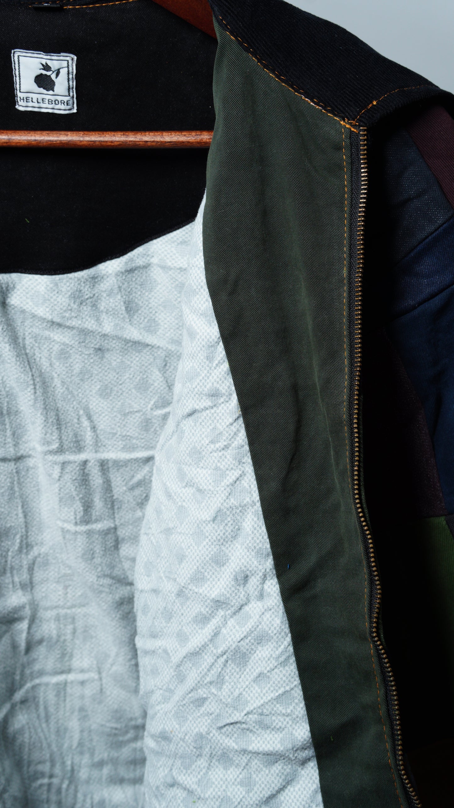 Upcycled Patchwork Jacket Size L