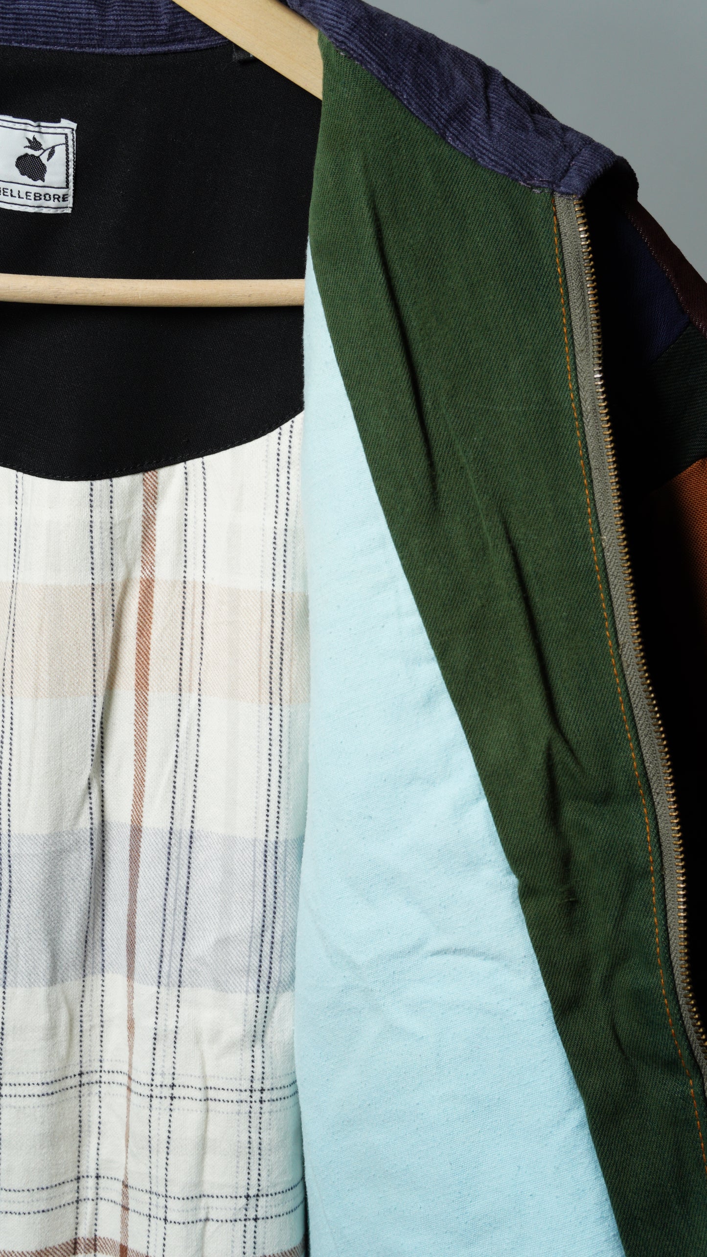 Upcycled Patchwork Jacket Size M