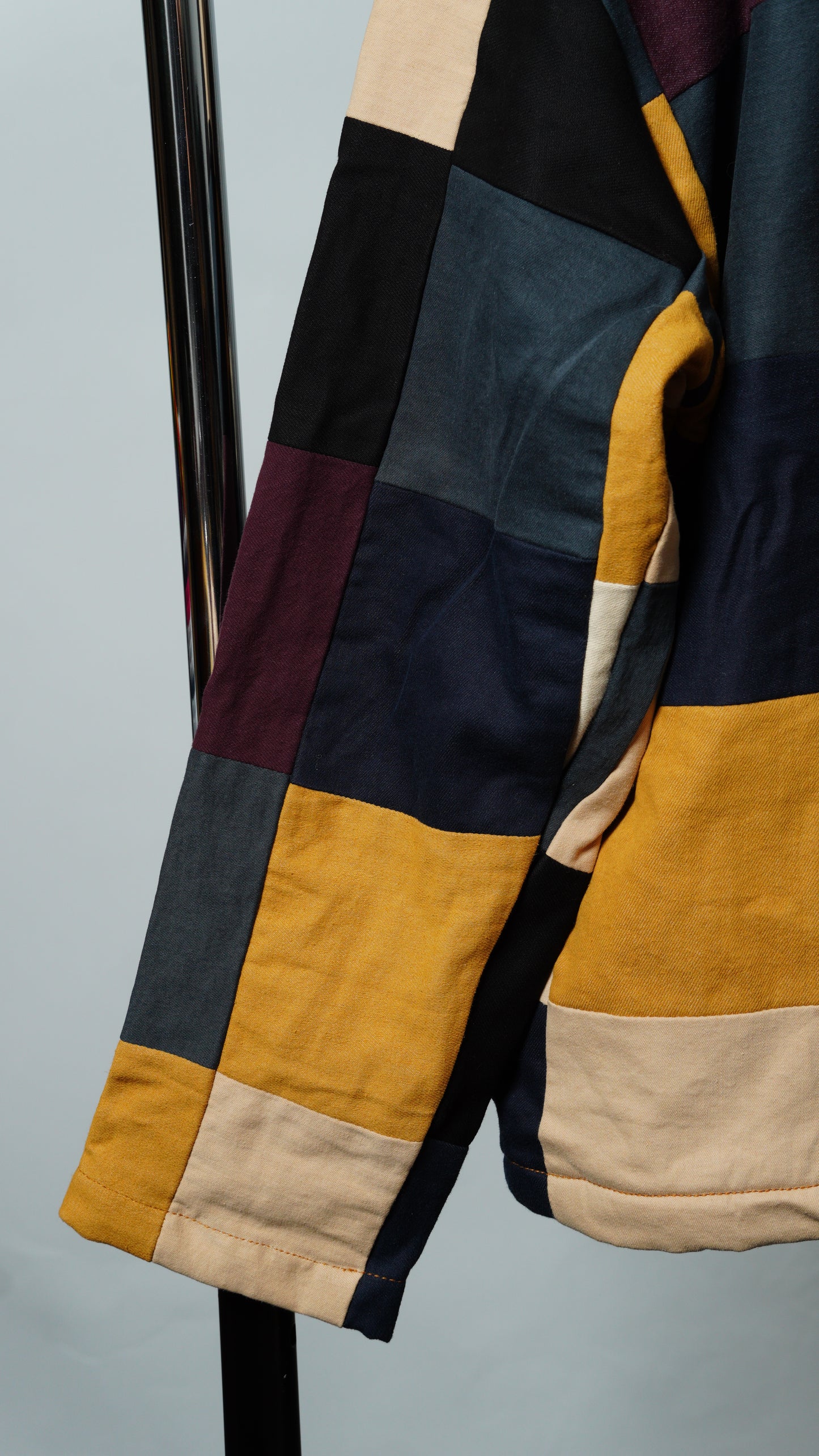 Upcycled Patchwork Jacket Size S