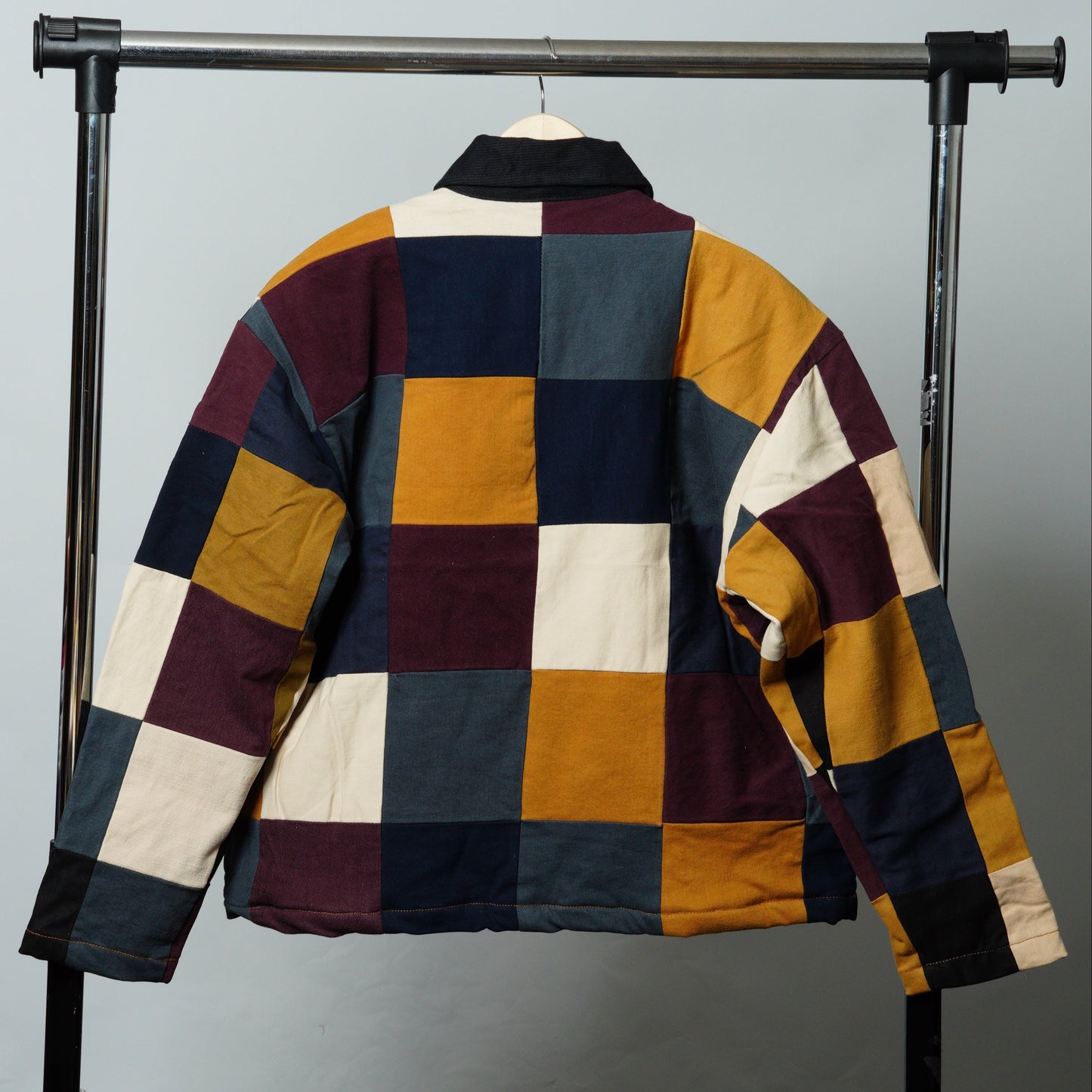 Upcycled Patchwork Jacket Size XS