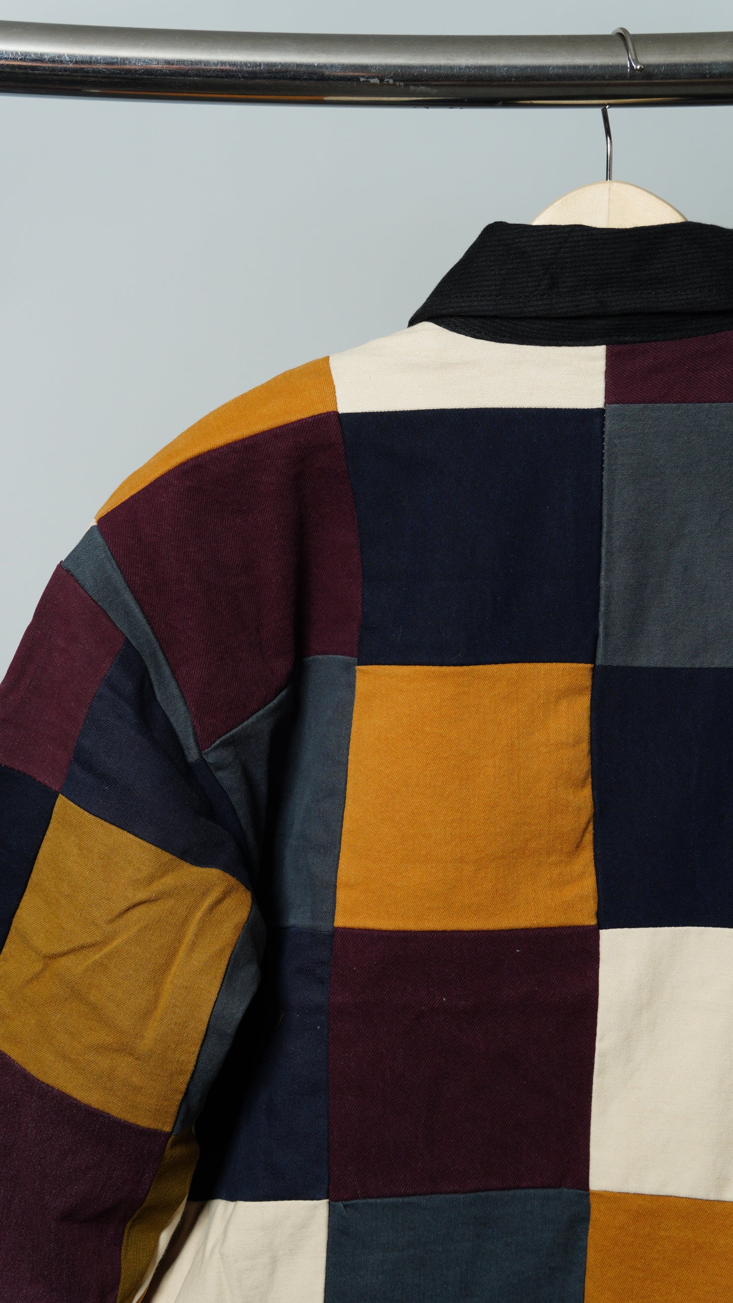 Upcycled Patchwork Jacket Size XS