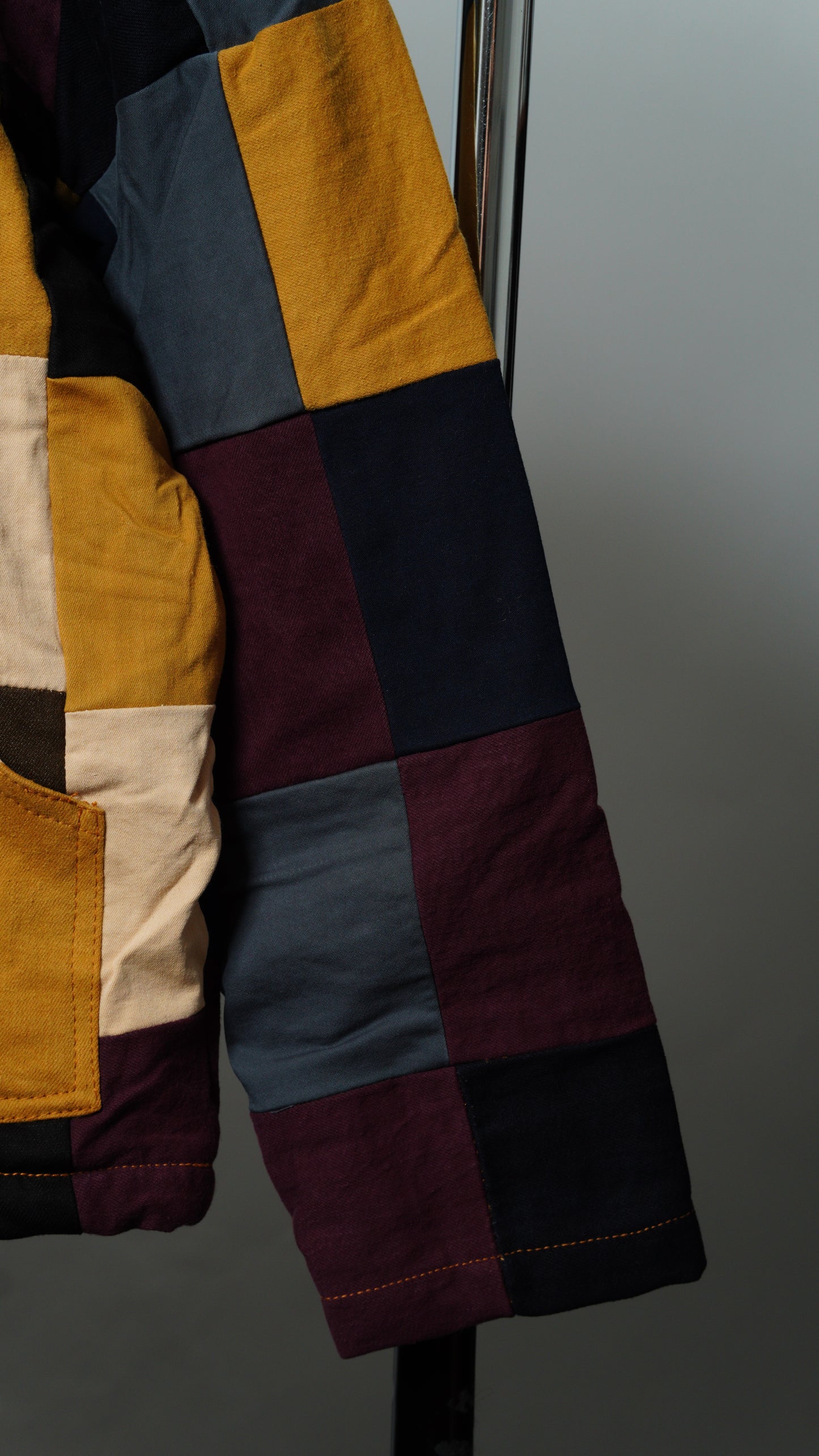 Upcycled Patchwork Jacket Size S