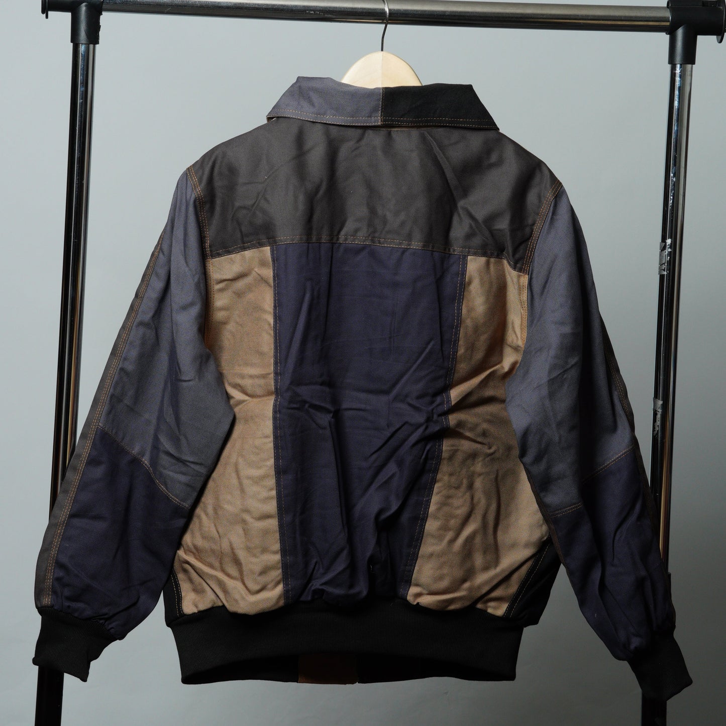 Workwear Colorblock Patch Pocket Jacket Size M