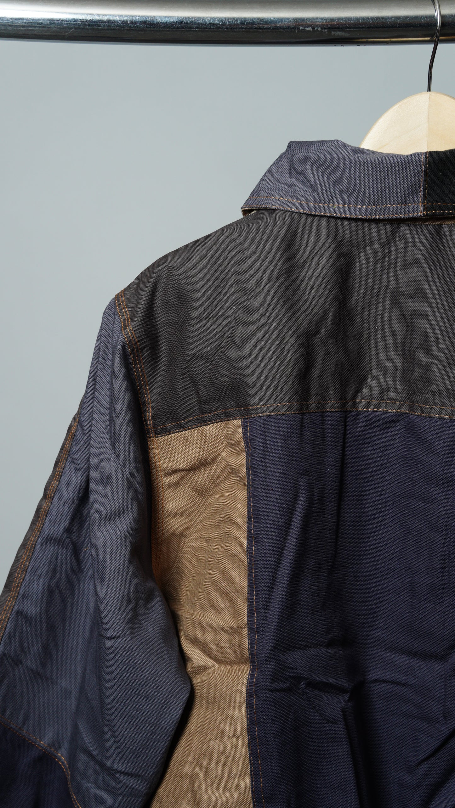 Workwear Colorblock Patch Pocket Jacket Size M