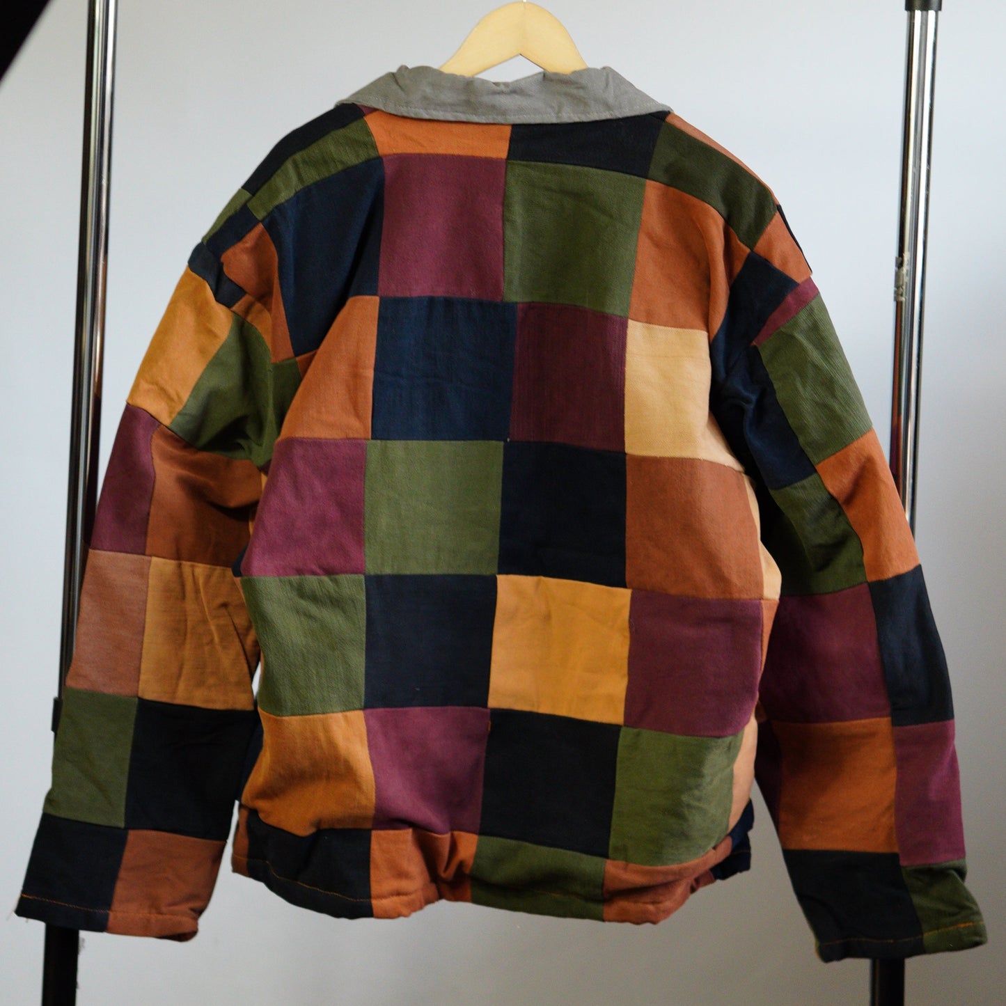 Upcycled Patchwork Jacket Size L