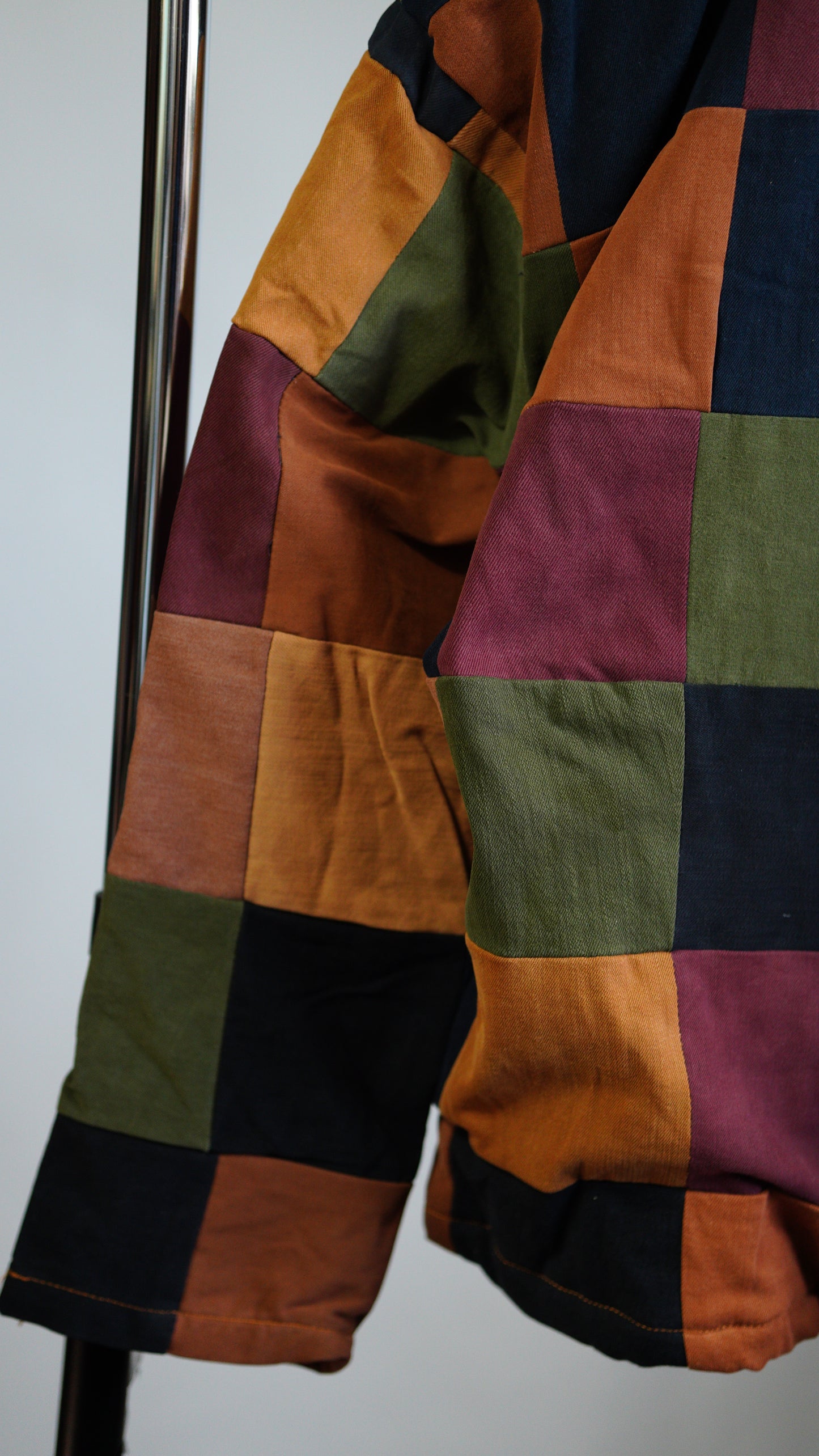 Upcycled Patchwork Jacket Size L
