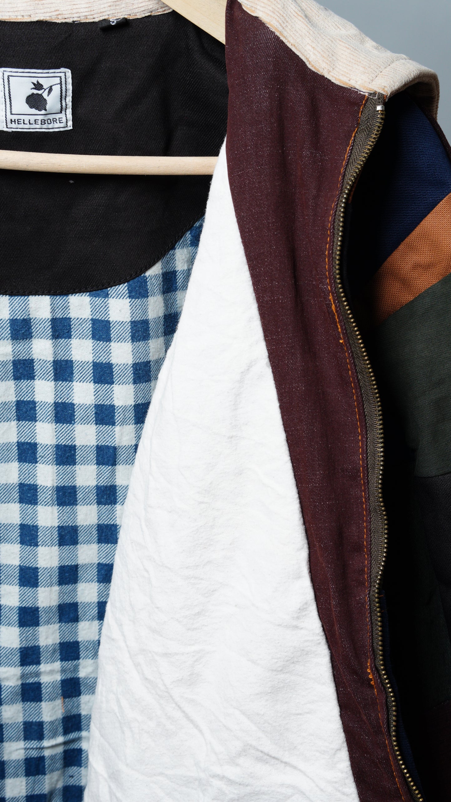 Upcycled Patchwork Jacket Size S