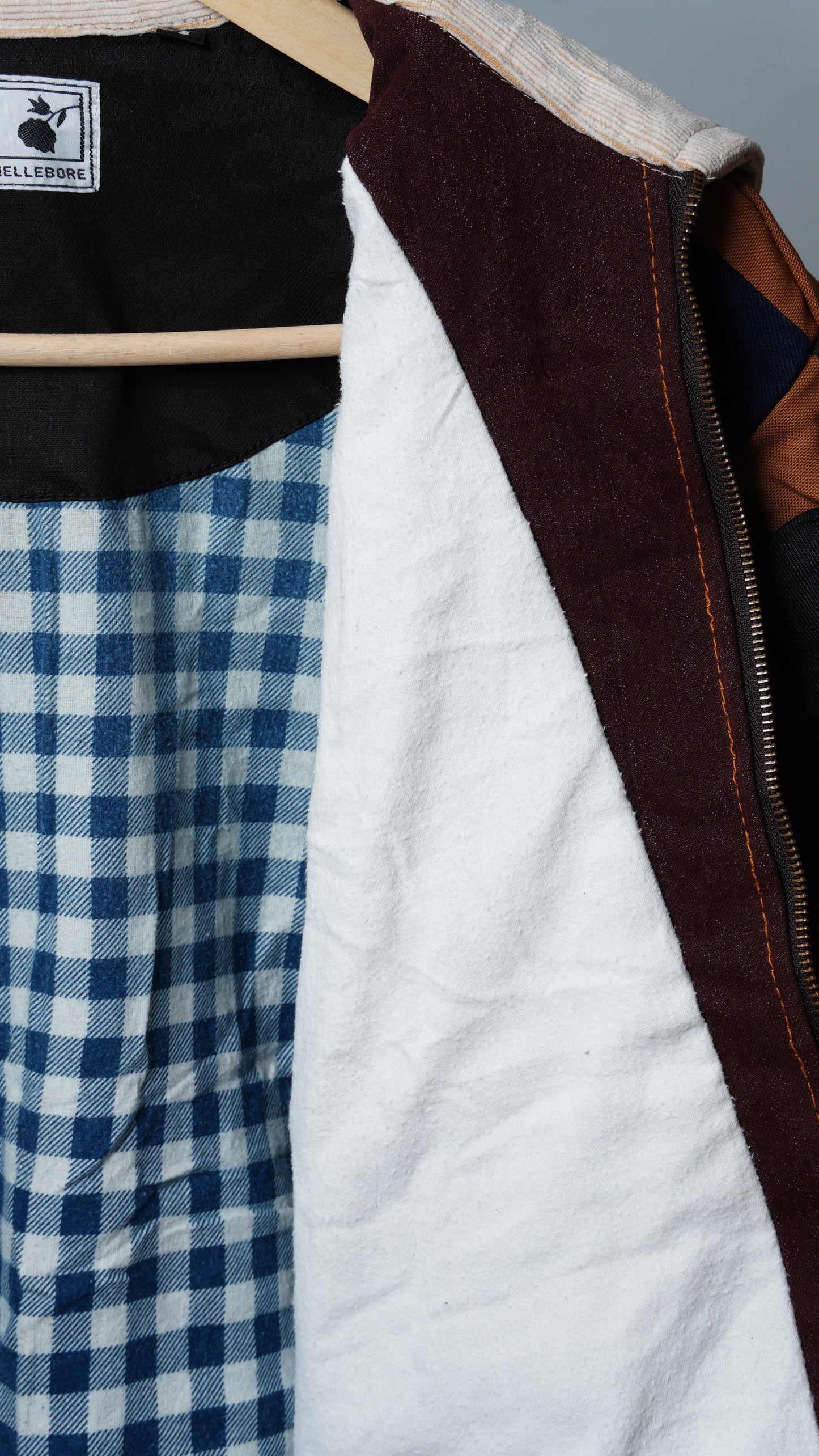 Upcycled Patchwork Jacket Size S