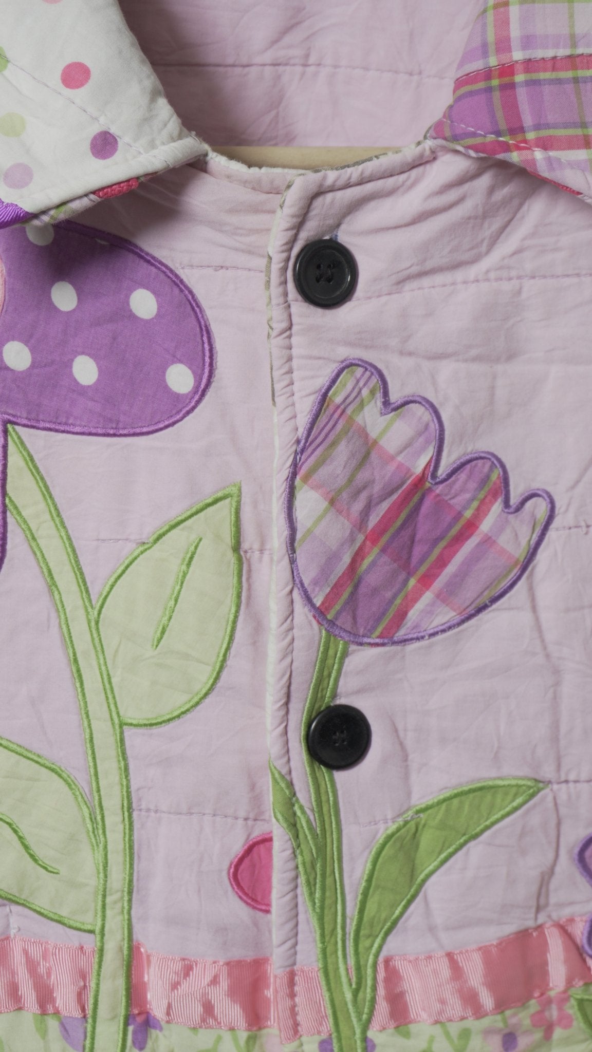 Upcycled Quilt Oversize Cocoon Trench Coat - The Hellebore Shop