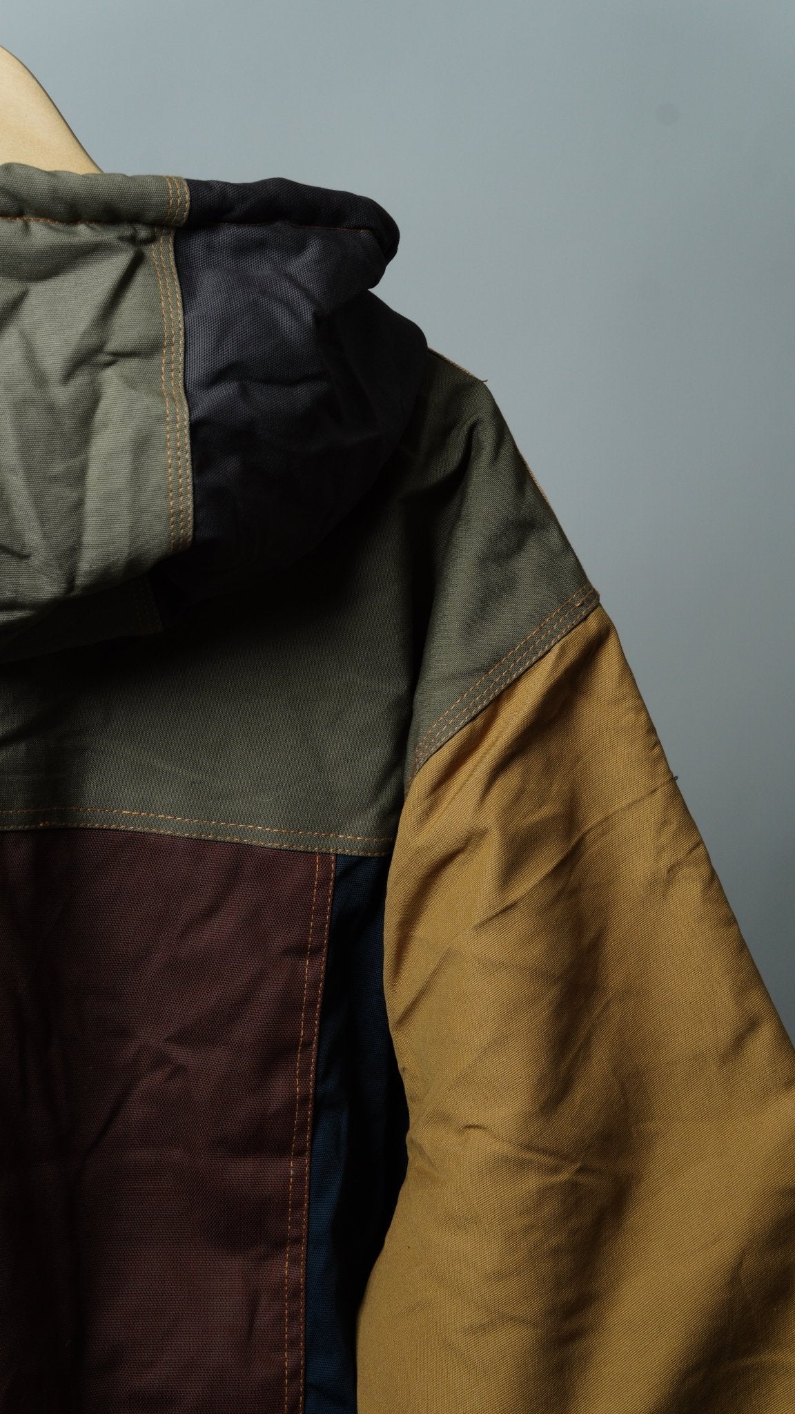 Workwear Colorblock Hooded Jacket Size 2XL - The Hellebore Shop
