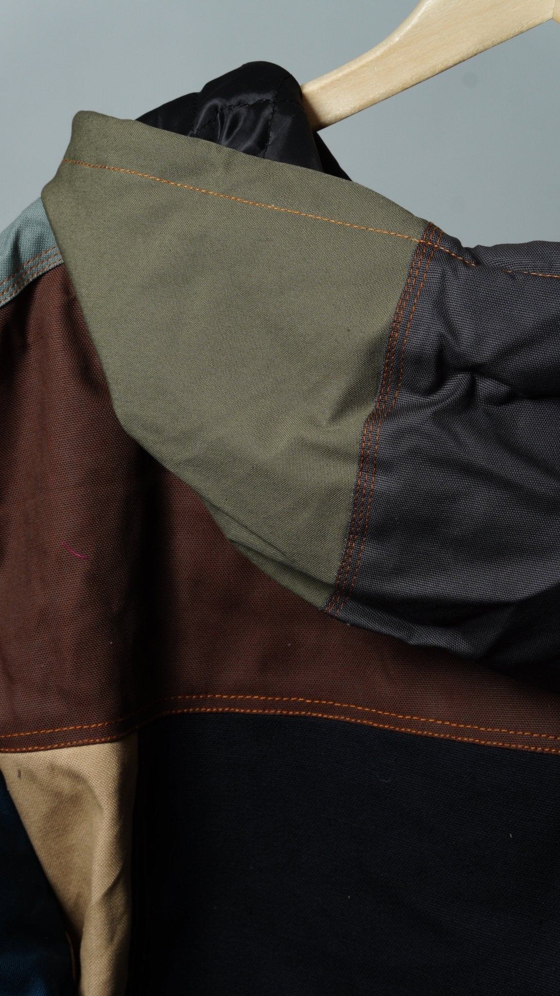 Workwear Colorblock Hooded Jacket Size 2XL - The Hellebore Shop