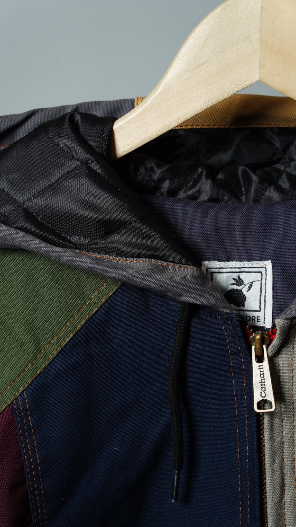 Workwear Colorblock Hooded Jacket Size 2XL - The Hellebore Shop