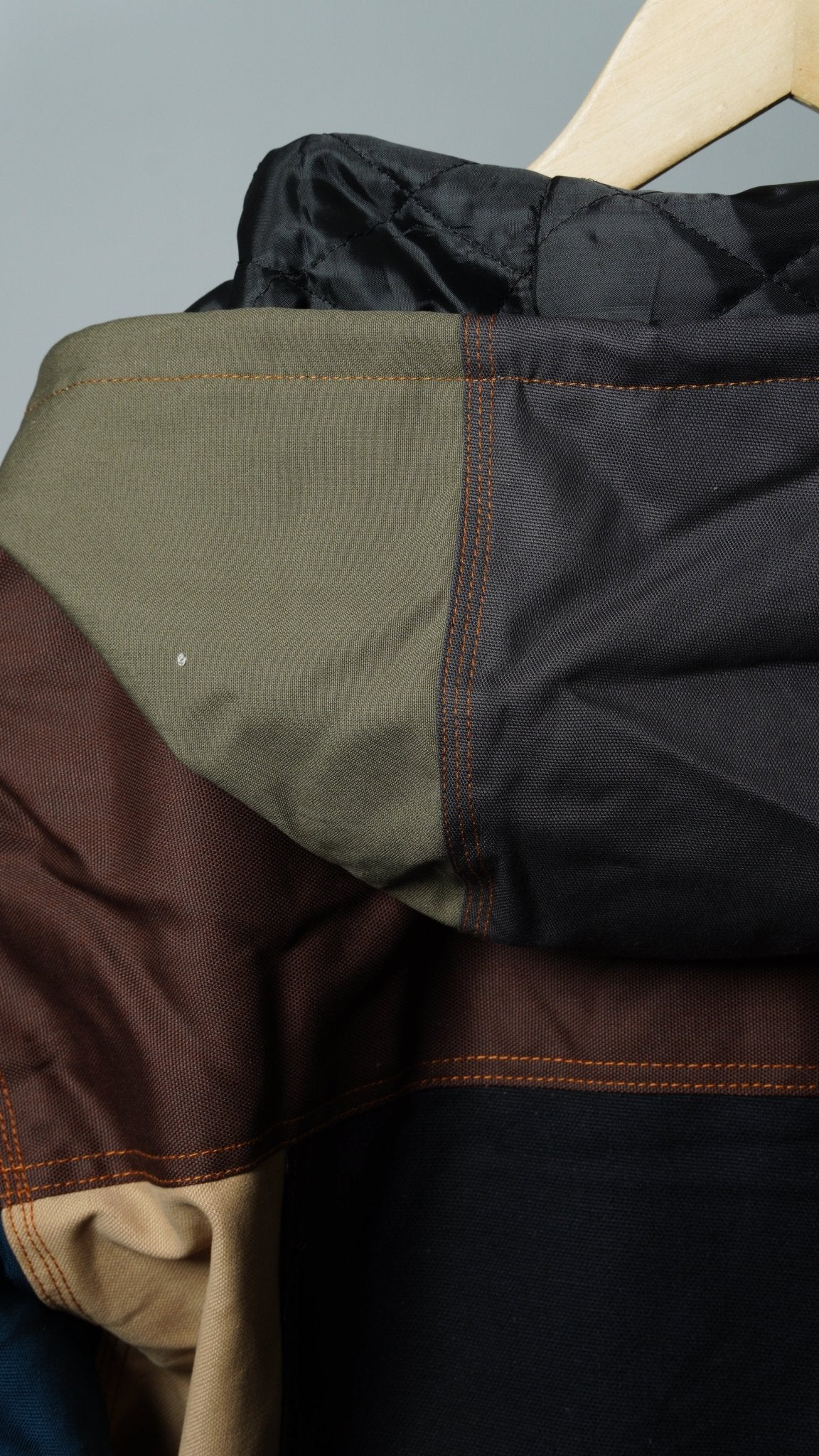 Workwear Colorblock Hooded Jacket Size 2XL - The Hellebore Shop