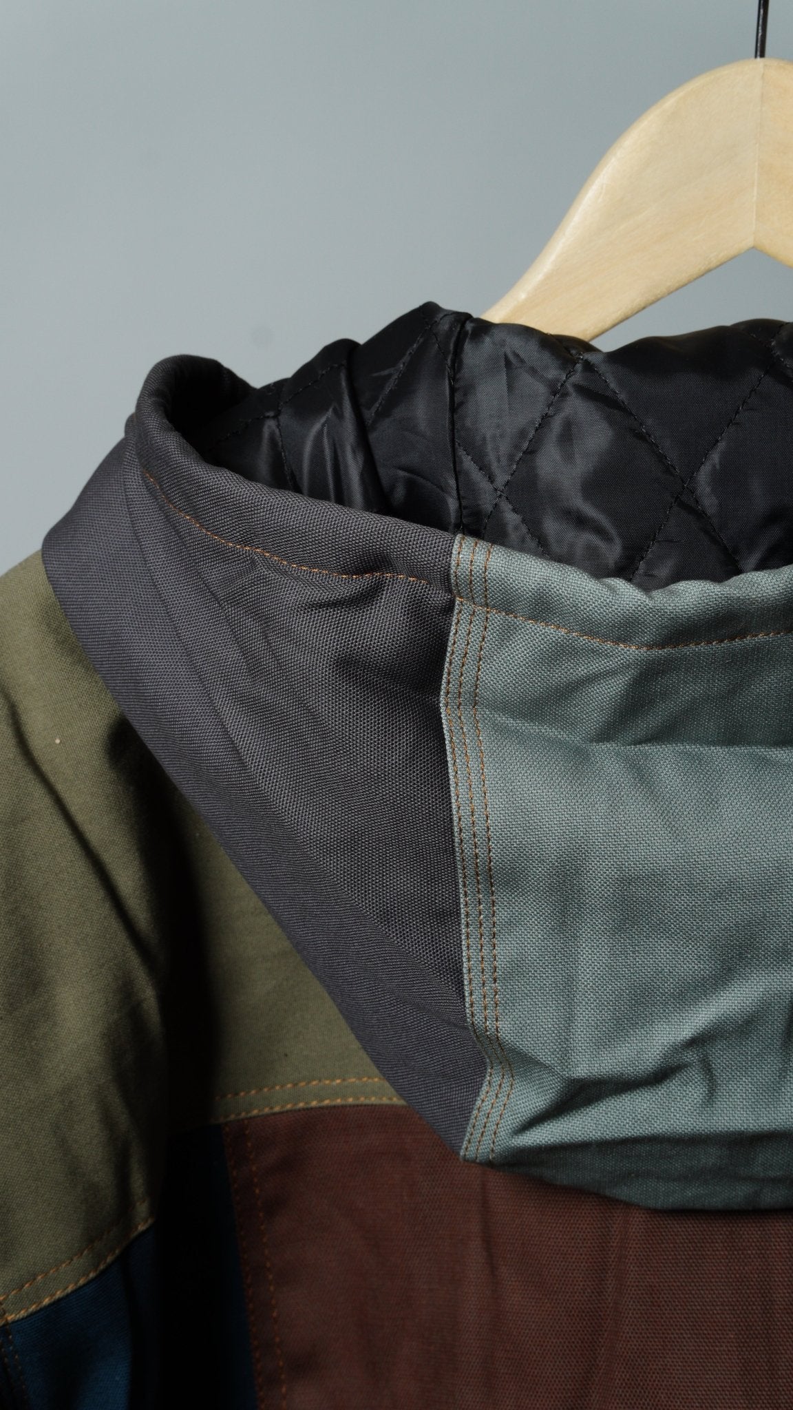 Workwear Colorblock Hooded Jacket Size 2XL - The Hellebore Shop