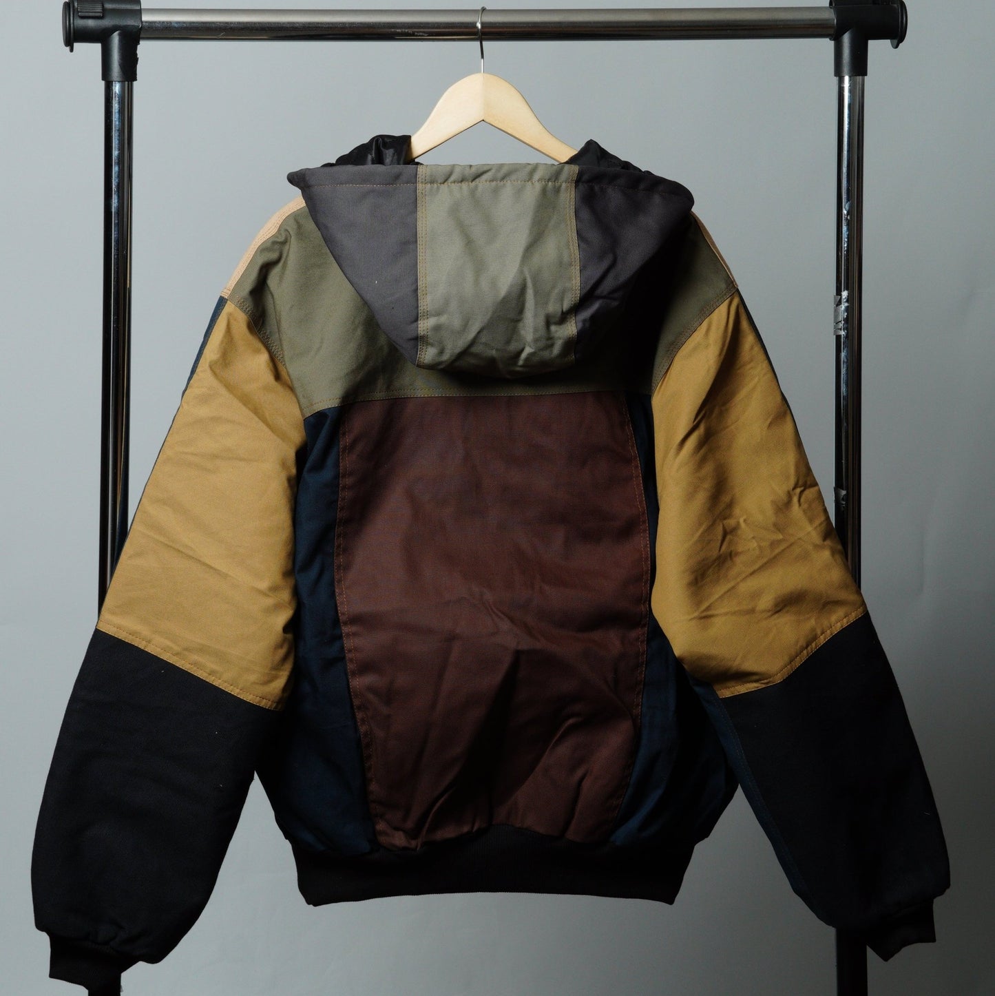 Workwear Colorblock Hooded Jacket Size 2XL - The Hellebore Shop
