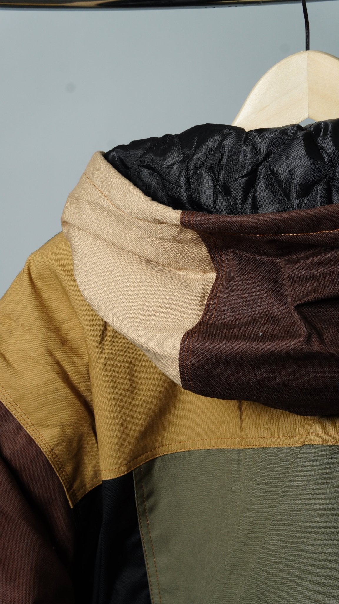Workwear Colorblock Hooded Jacket Size 2XL - The Hellebore Shop