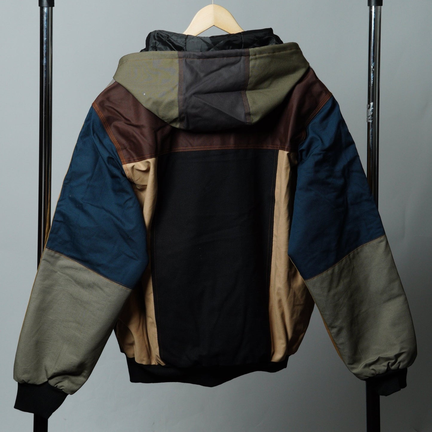 Workwear Colorblock Hooded Jacket Size 2XL - The Hellebore Shop