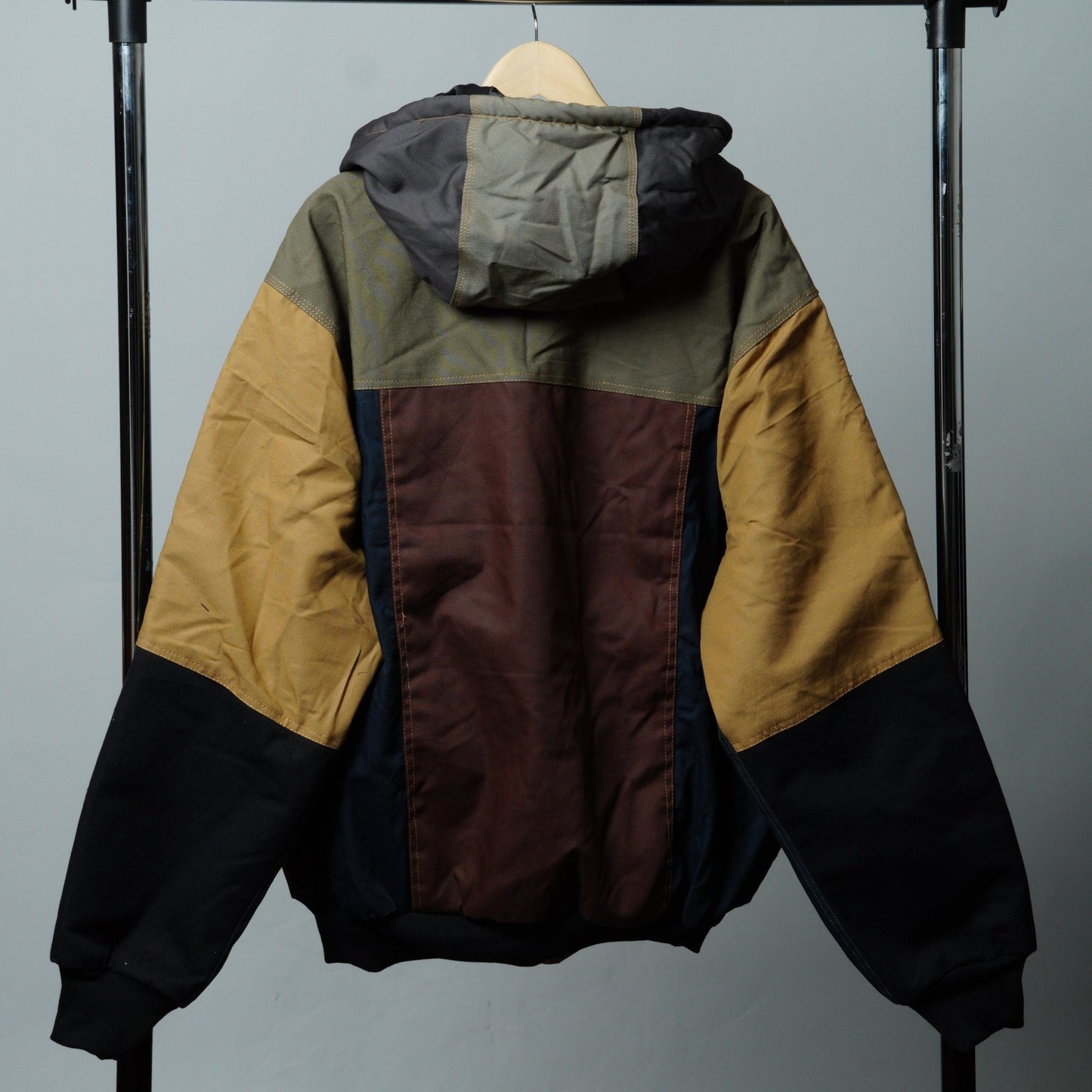 Workwear Colorblock Hooded Jacket Size 2XL - The Hellebore Shop