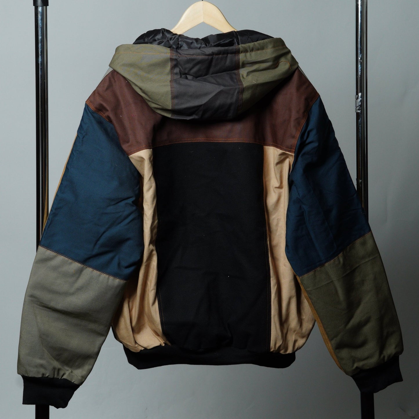 Workwear Colorblock Hooded Jacket Size 2XL - The Hellebore Shop