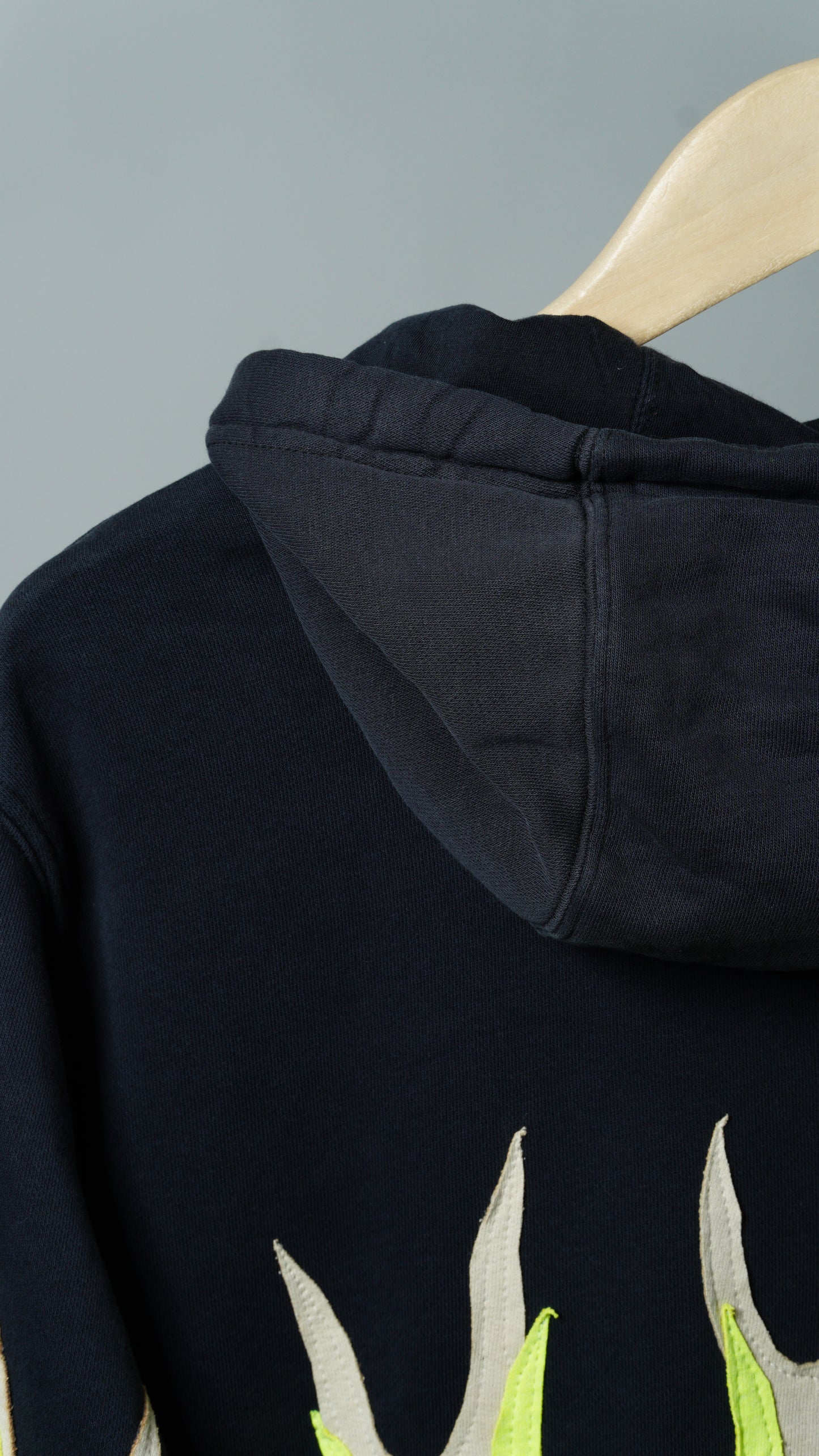 Upcycled Flame Sweatshirt Size M/L