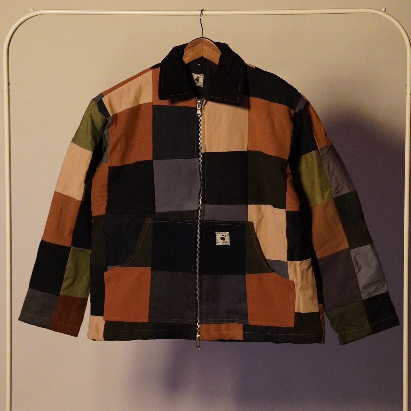 Upcycled Patchwork Jacket Size M