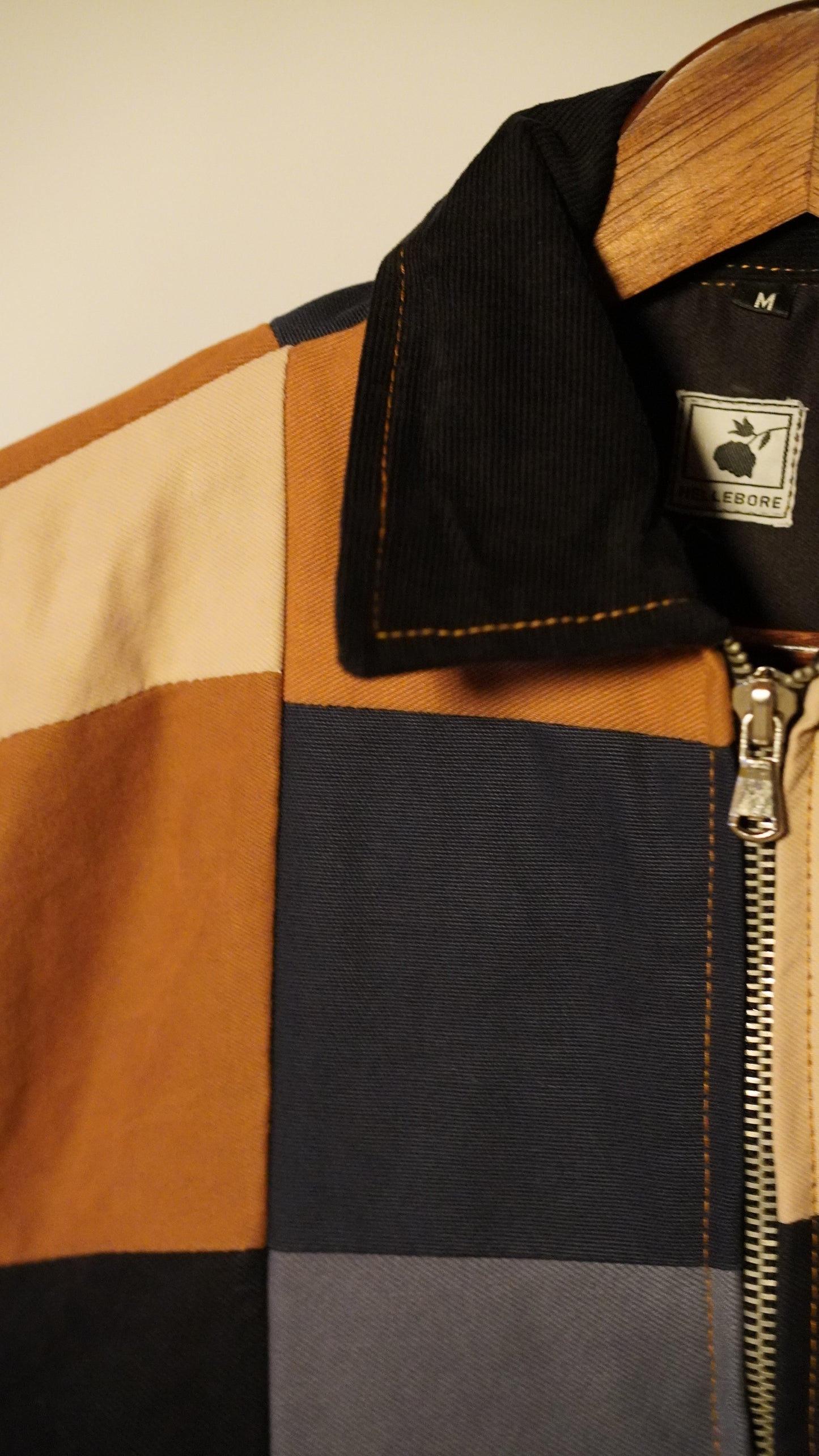 Upcycled Patchwork Jacket Size M