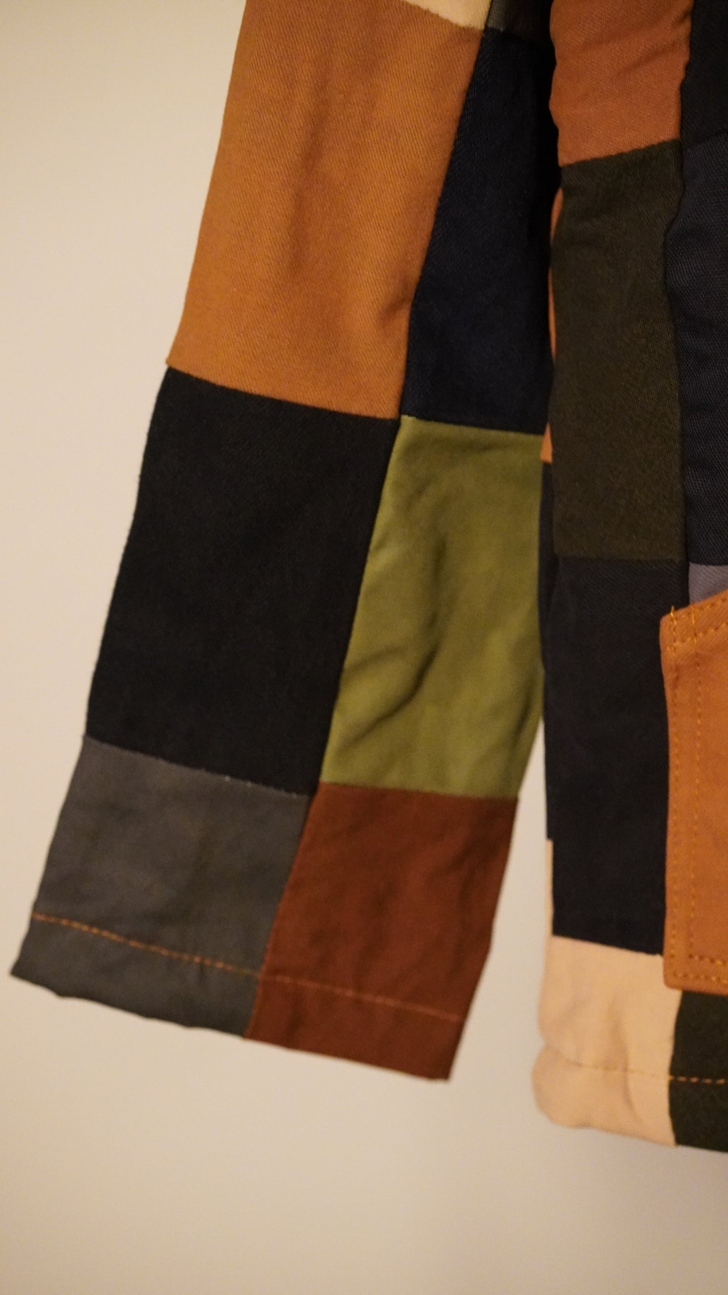 Upcycled Patchwork Jacket Size M