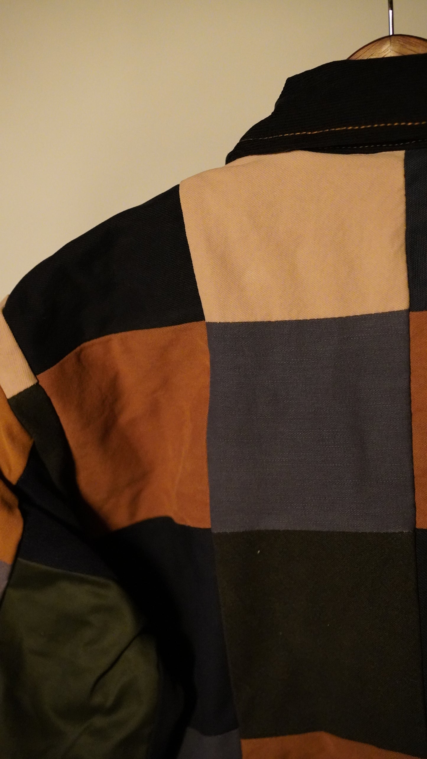 Upcycled Patchwork Jacket Size M