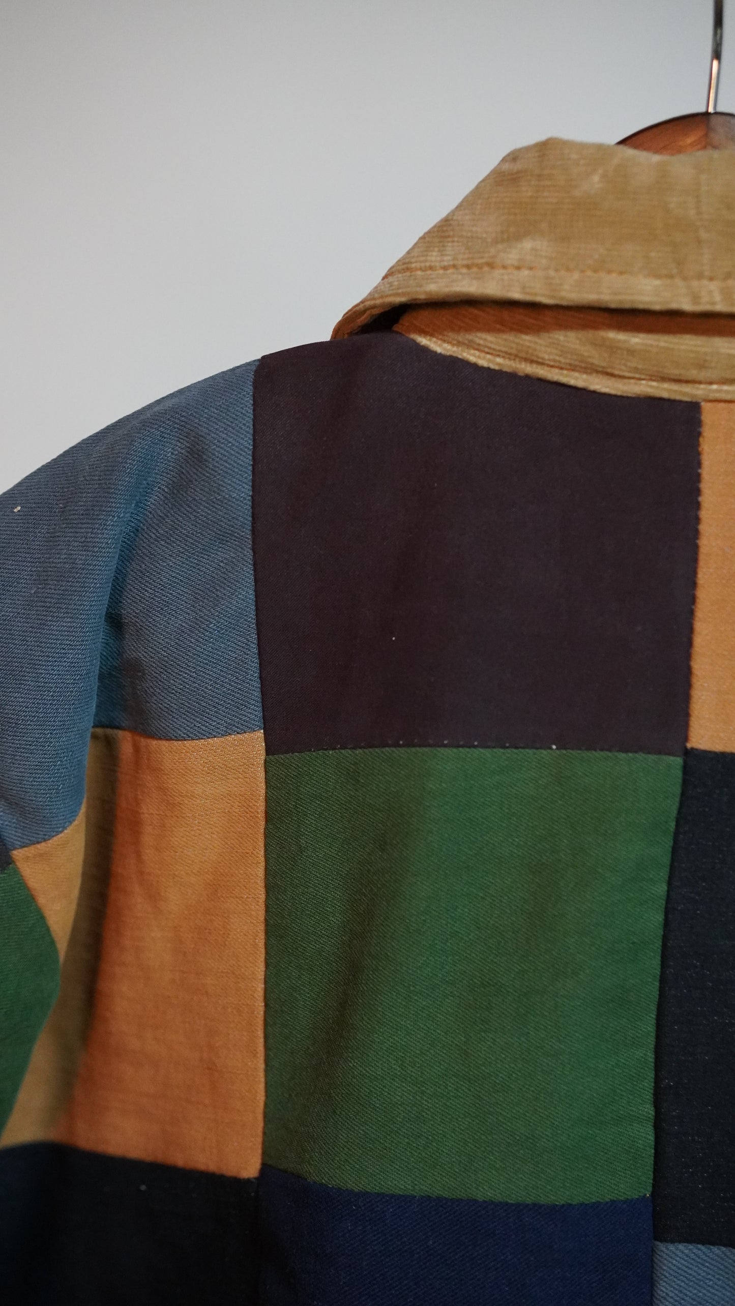 Upcycled Patchwork Jacket Size L