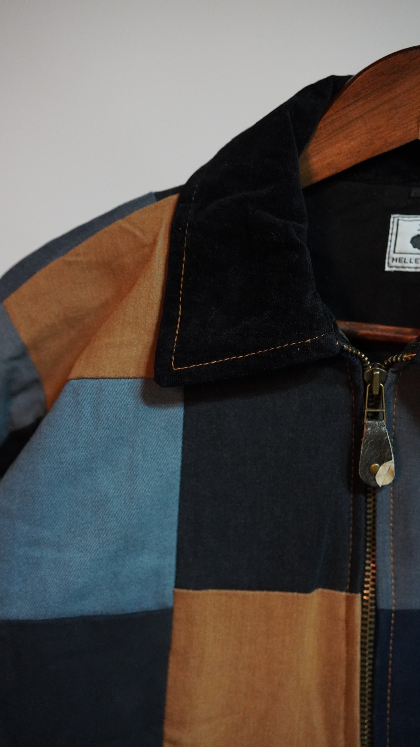 Upcycled Patchwork Jacket Size L