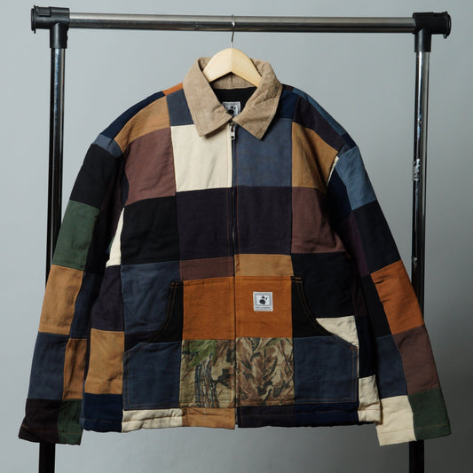 Upcycled Patchwork Jacket Size M
