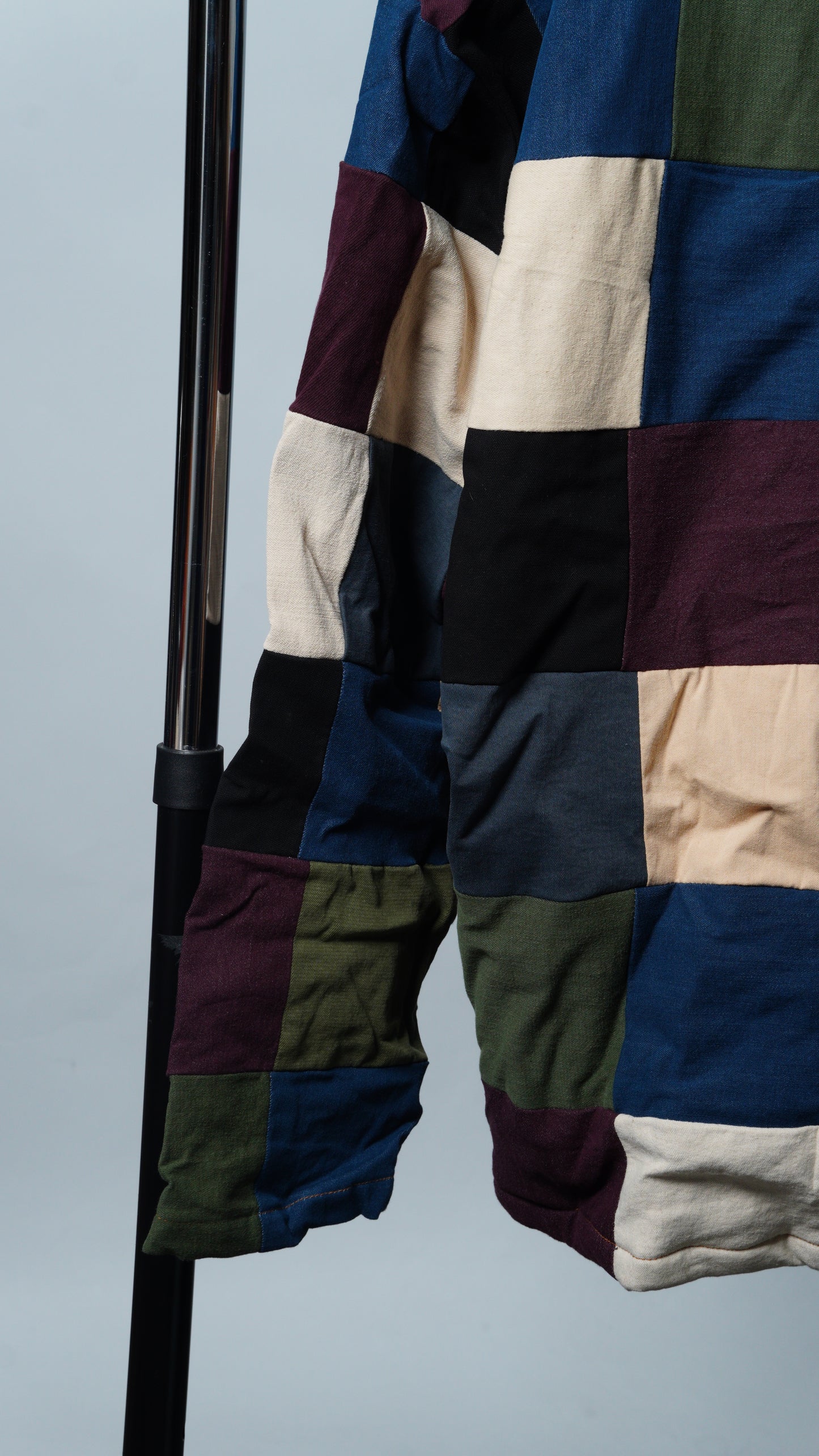 Upcycled Patchwork Jacket Size XXL