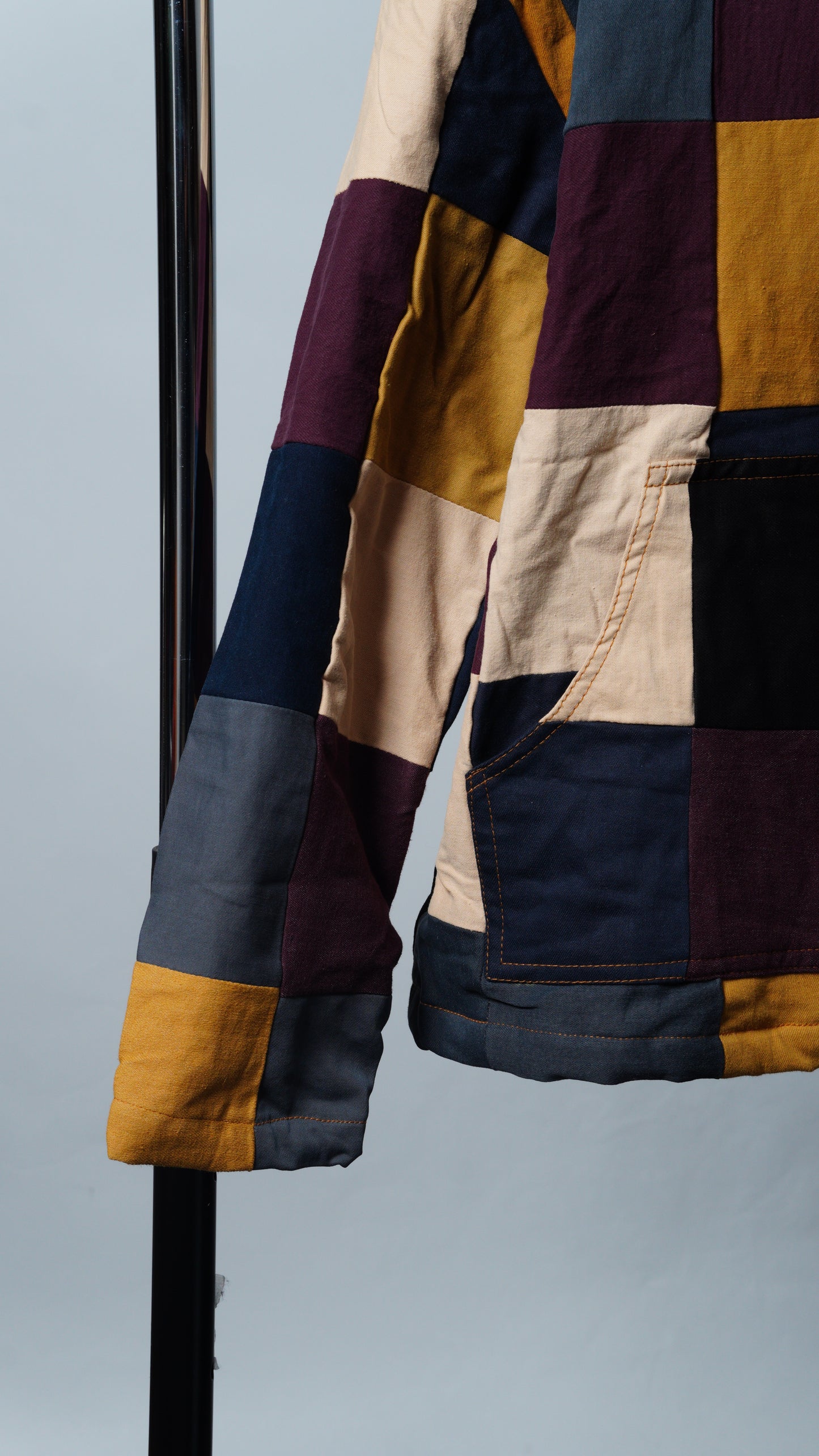 Upcycled Patchwork Jacket Size S
