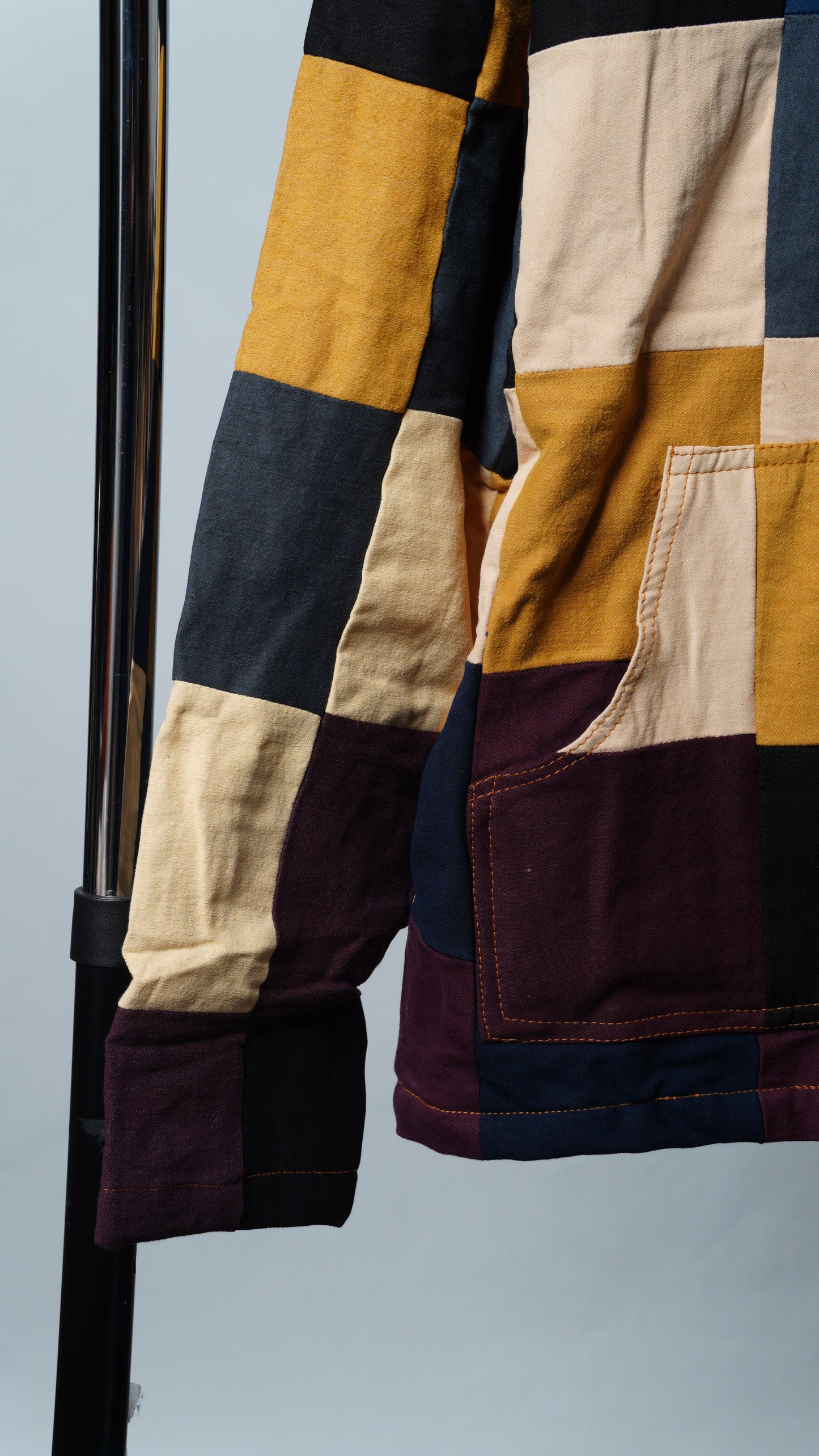 Upcycled Patchwork Jacket Size S