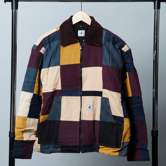 Upcycled Patchwork Jacket Size S