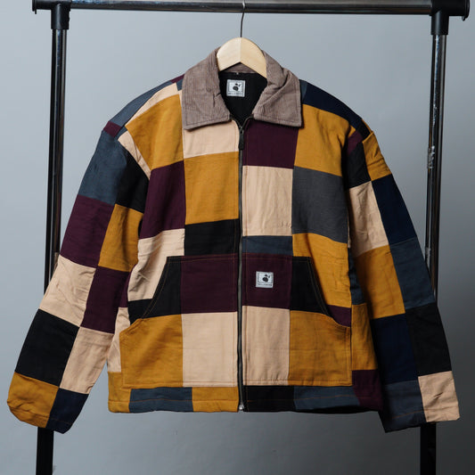 Upcycled Patchwork Jacket Size S