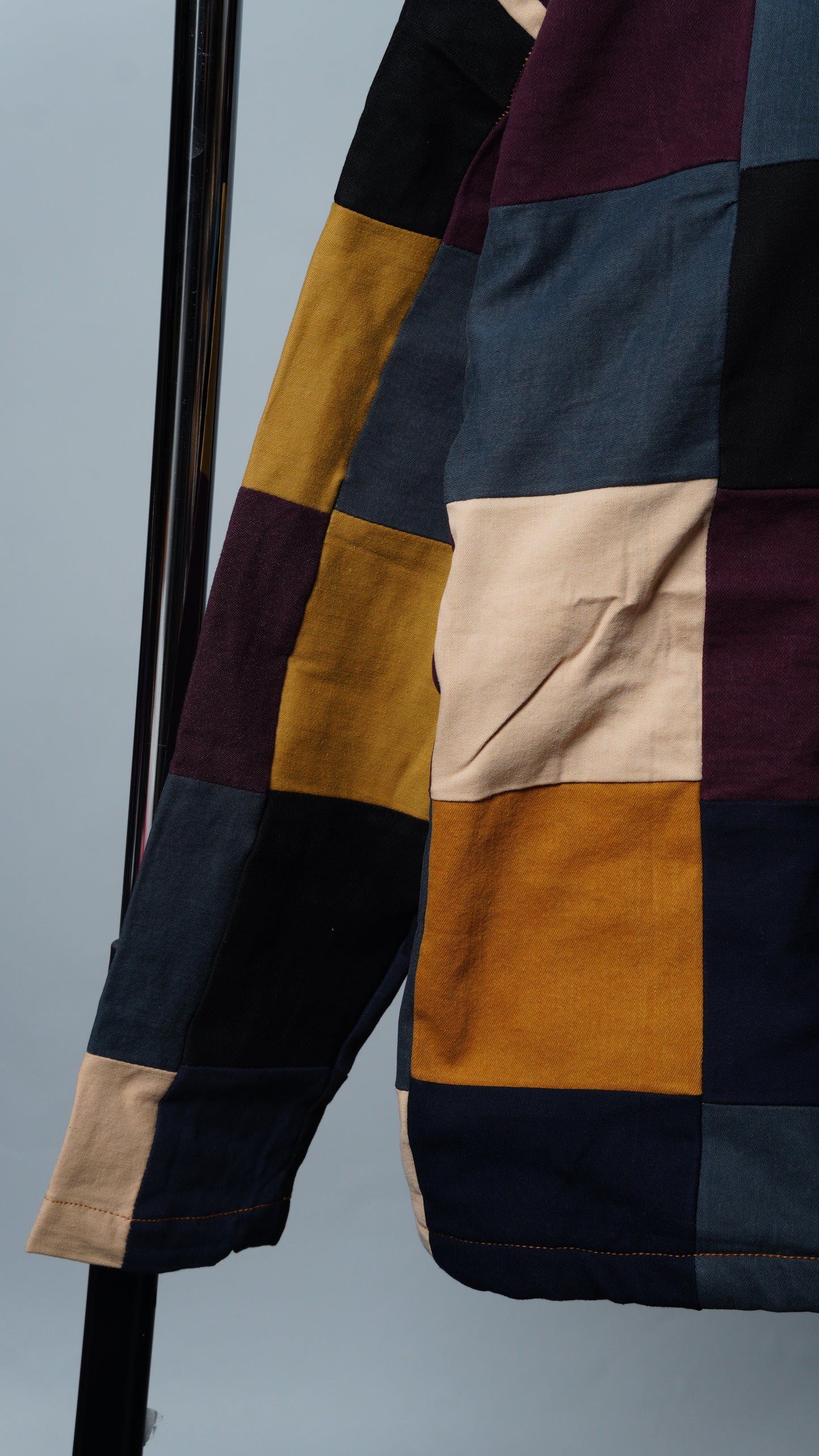 Upcycled Patchwork Jacket Size S