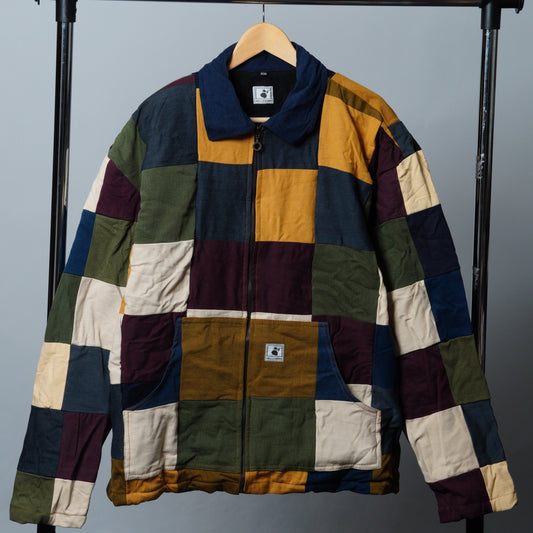 Upcycled Patchwork Jacket Size XXL