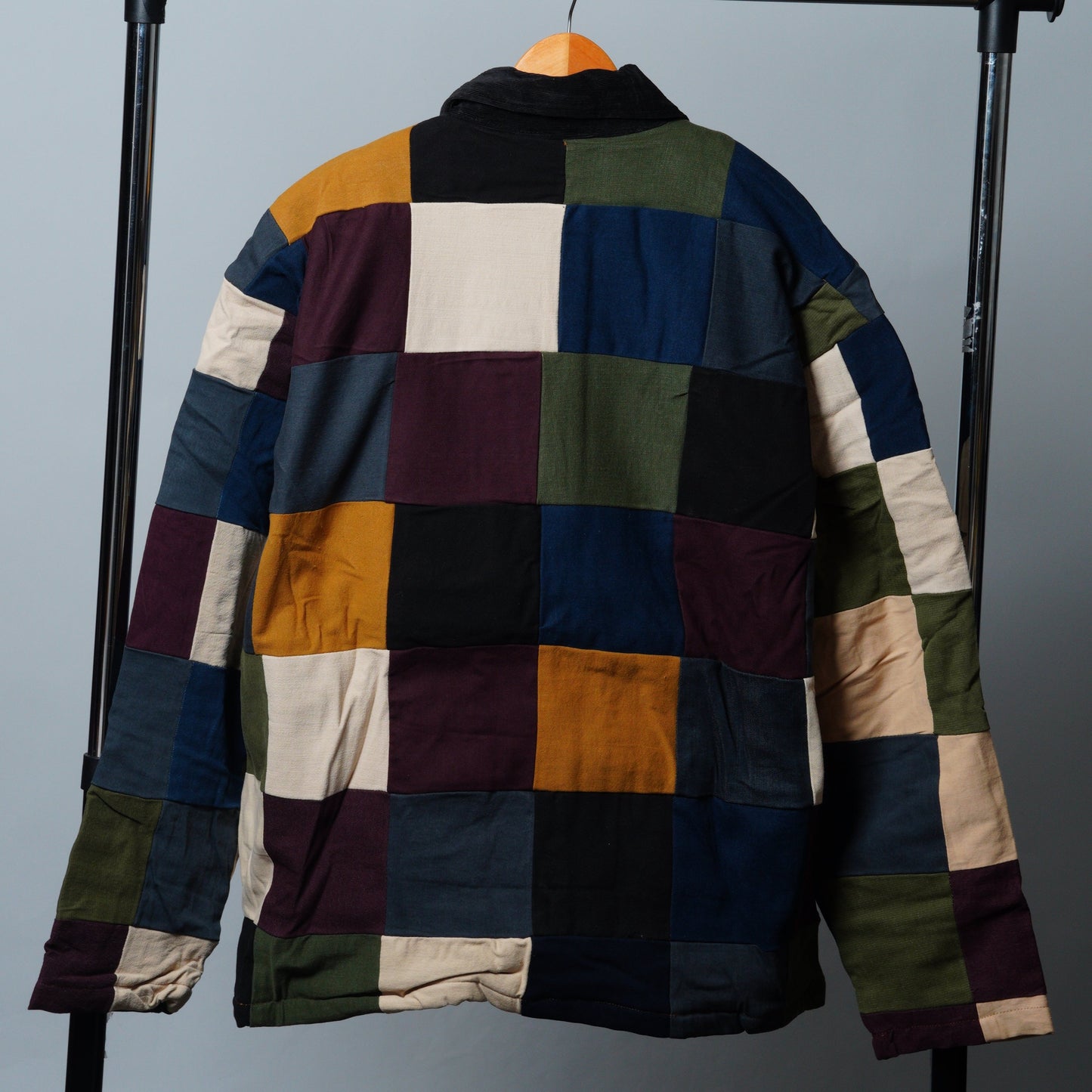 Upcycled Patchwork Jacket Size XXL
