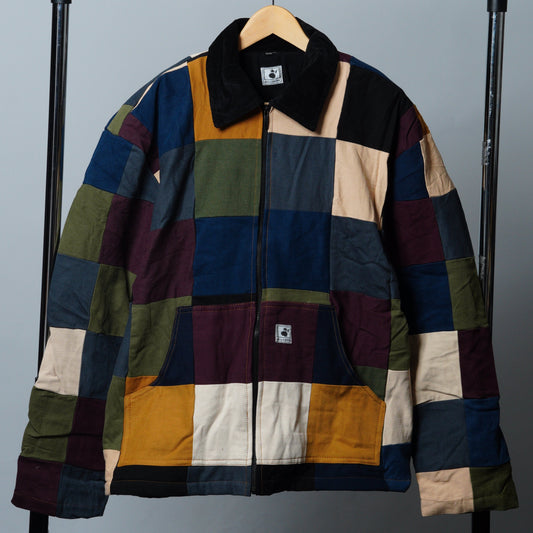 Upcycled Patchwork Jacket Size XXL