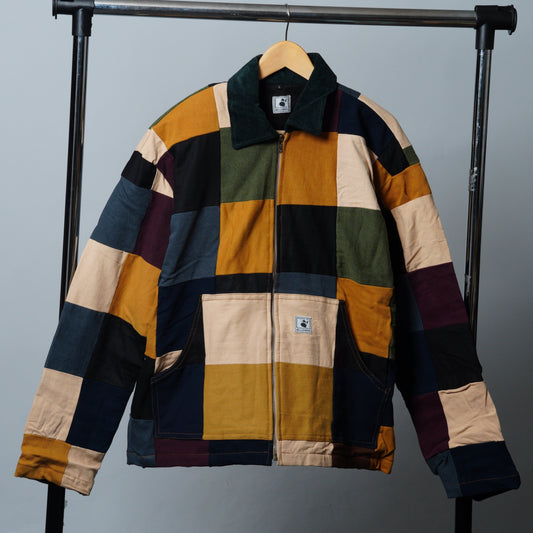 Upcycled Patchwork Jacket Size L